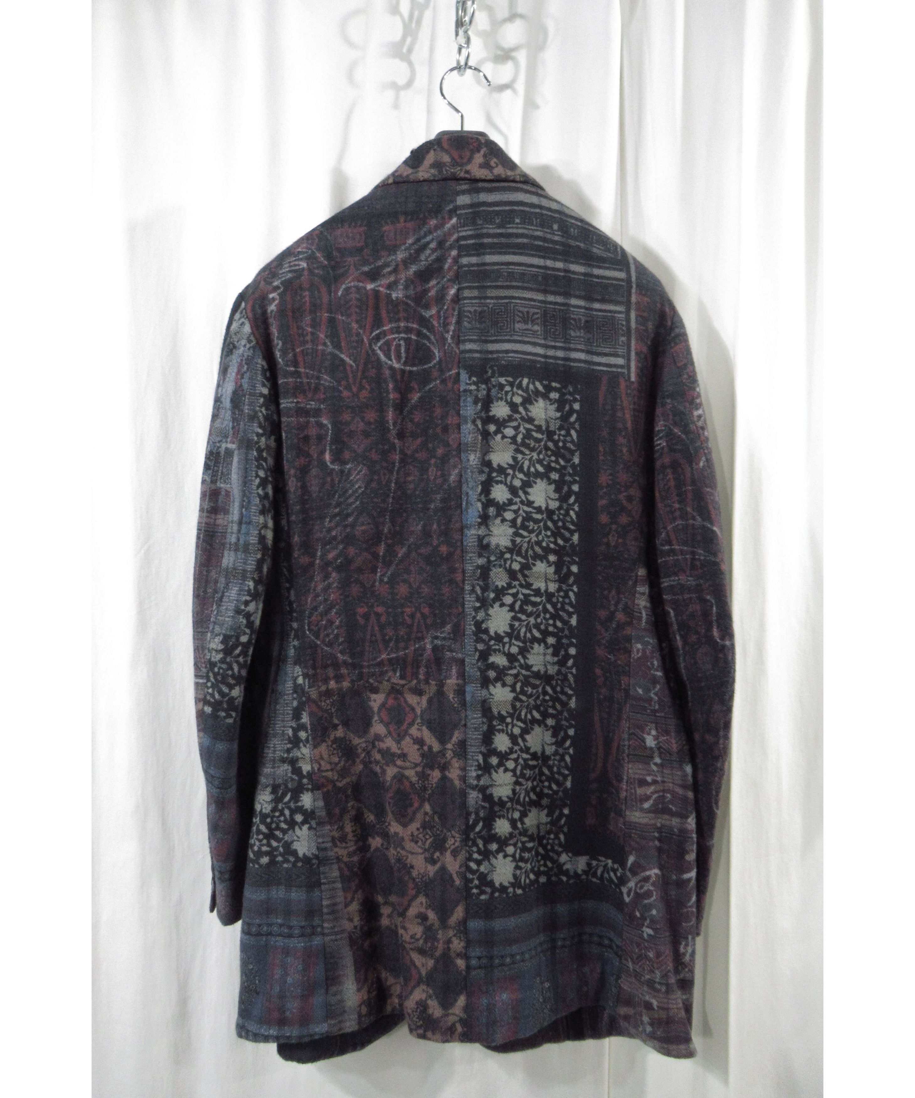 Yohji Yamamoto Yohji Patchwork/Pattern Jacket 20AW Size US L / EU 52-54 / 3 - 2 Thumbnail