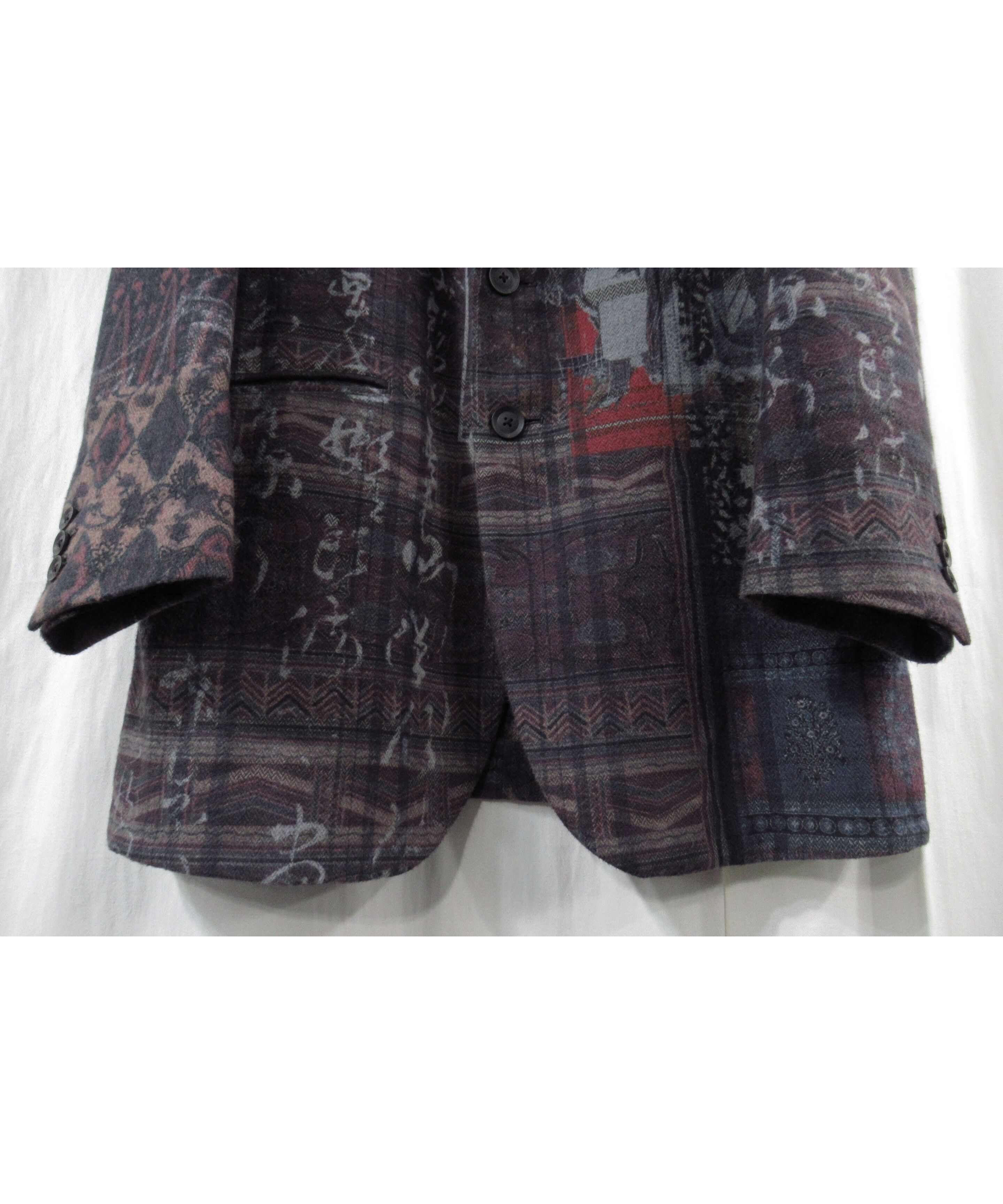 Yohji Yamamoto Yohji Patchwork/Pattern Jacket 20AW Size US L / EU 52-54 / 3 - 3 Thumbnail