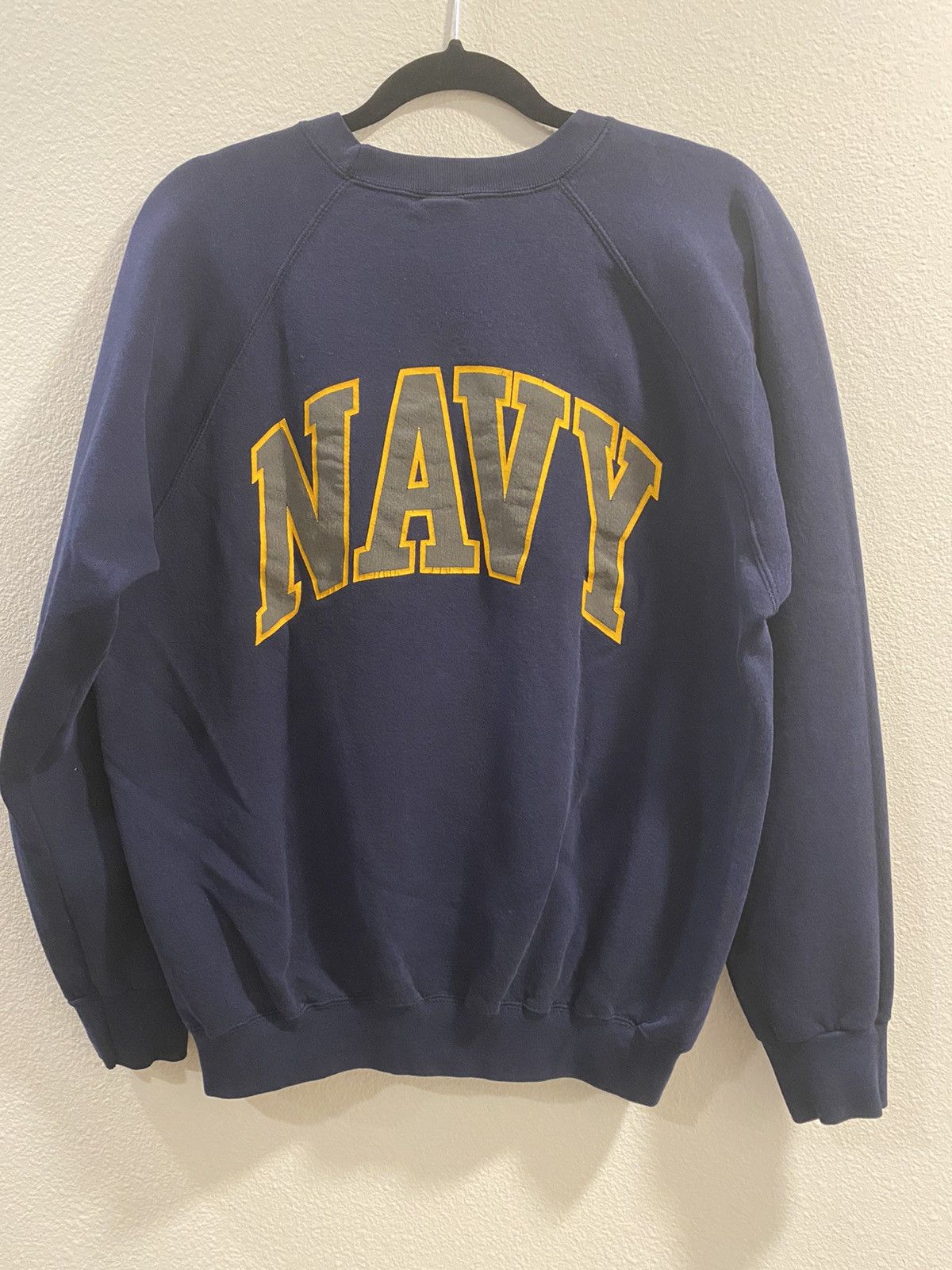 Vintage Vintage United States Navy Crewneck Sweatshirt Size US L / EU 52-54 / 3 - 2 Thumbnail