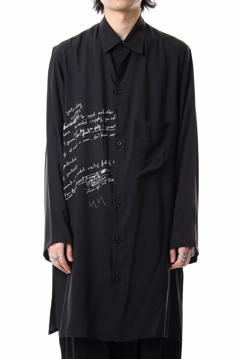Yohji Yamamoto Yohji Yamamoto Pour Homme 19ss Size US L / EU 52-54 / 3 - 8 Thumbnail