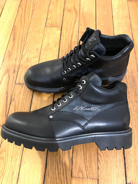 Louis Vuitton Oberkampf Ankle Boot in Black for Men