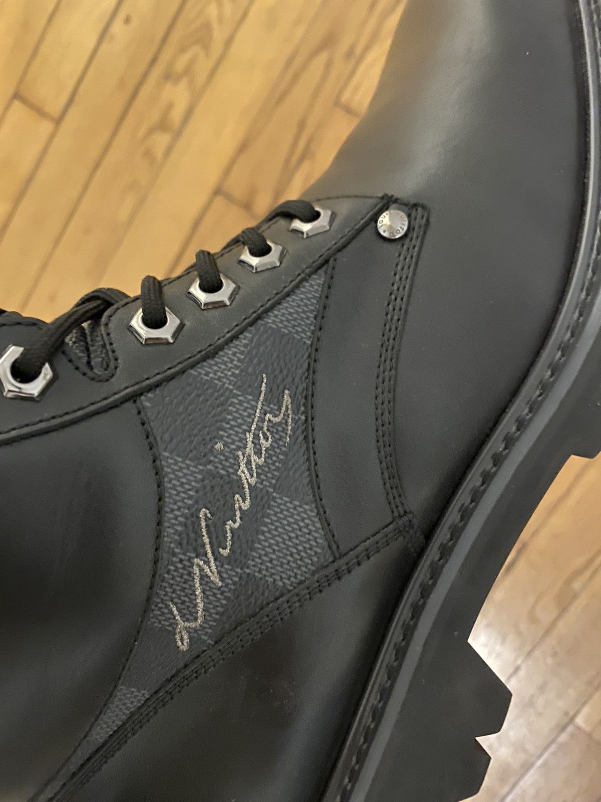 Louis Vuitton × Virgil Abloh Louis Vuitton Oberkampf Boots Size US 9 / EU 42 - 4 Thumbnail