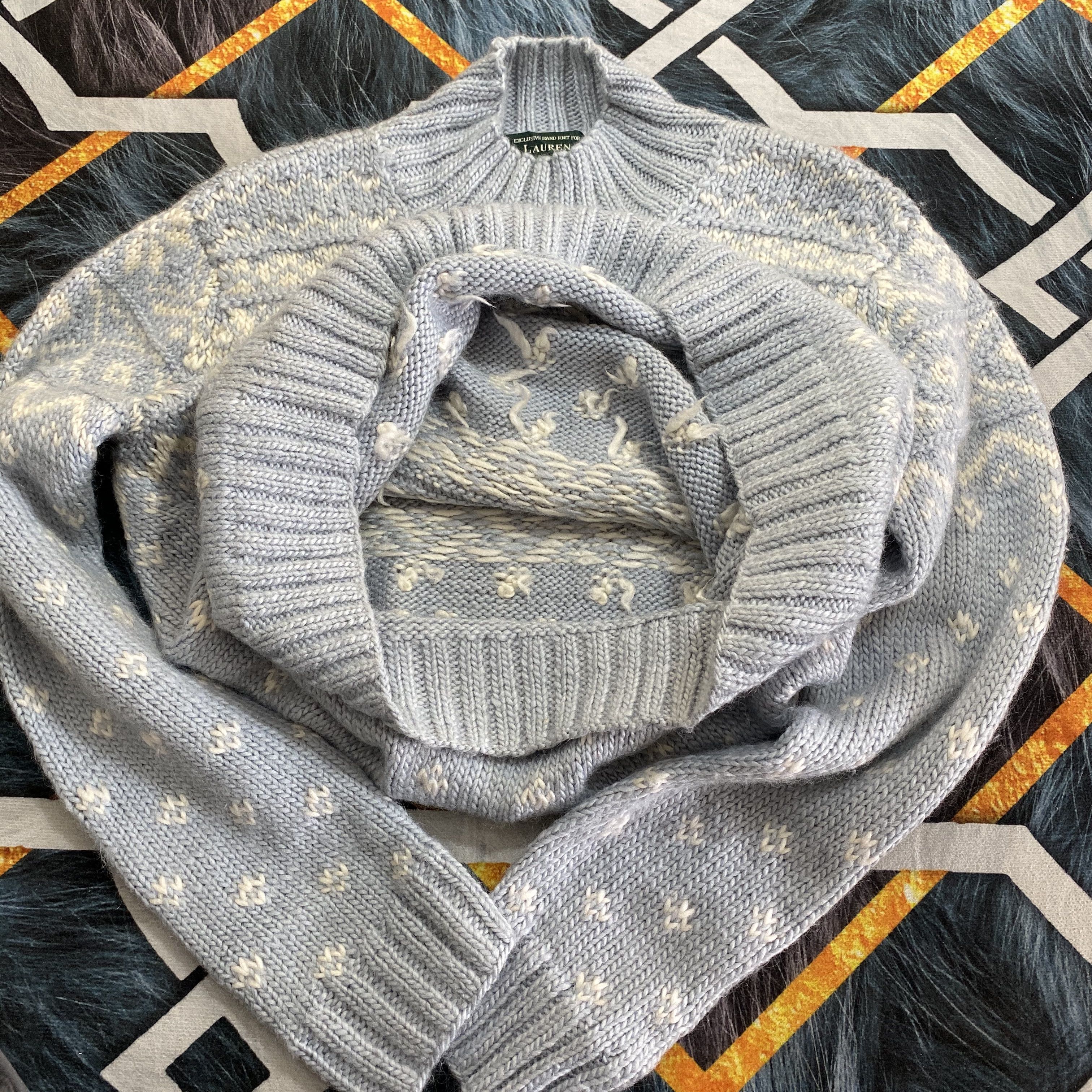 Ralph Lauren RARE🔥Exclusive Hand Mohair Knitwear by Ralph Lauren Size US M / EU 48-50 / 2 - 9 Thumbnail