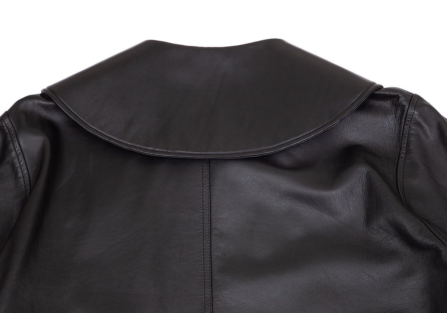 Yohji Yamamoto Yohji Yamamoto Sailor Leather Jacket 97AW ARCHIVE Size US M / EU 48-50 / 2 - 5 Thumbnail