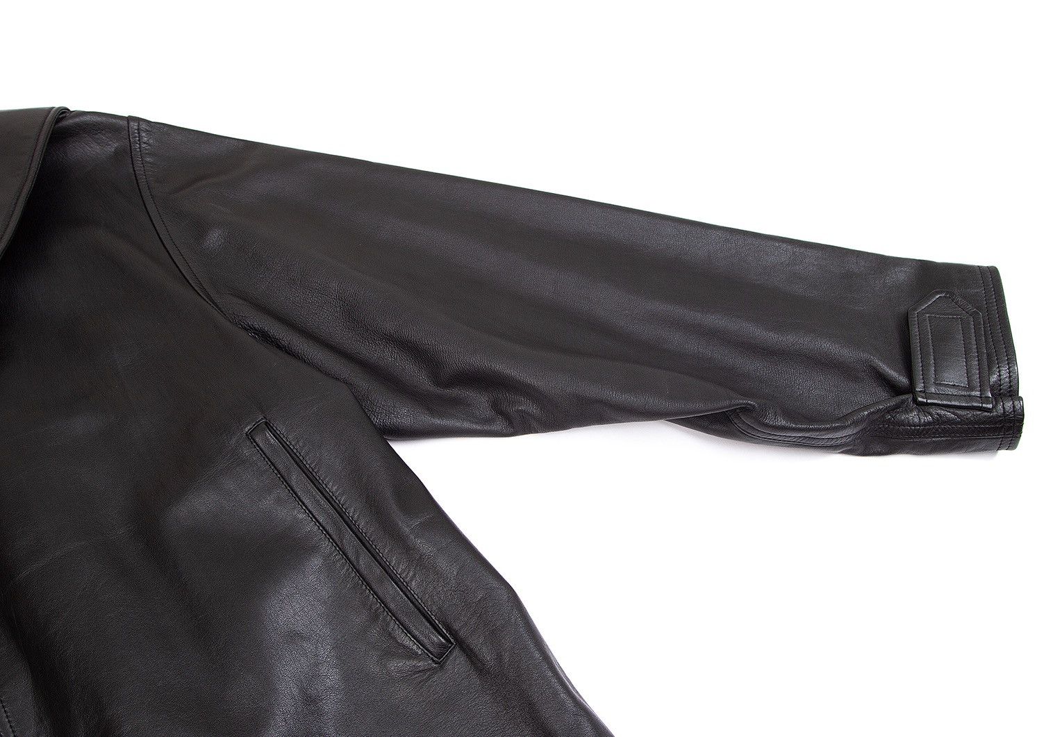 Yohji Yamamoto Yohji Yamamoto Sailor Leather Jacket 97AW ARCHIVE Size US M / EU 48-50 / 2 - 8 Thumbnail