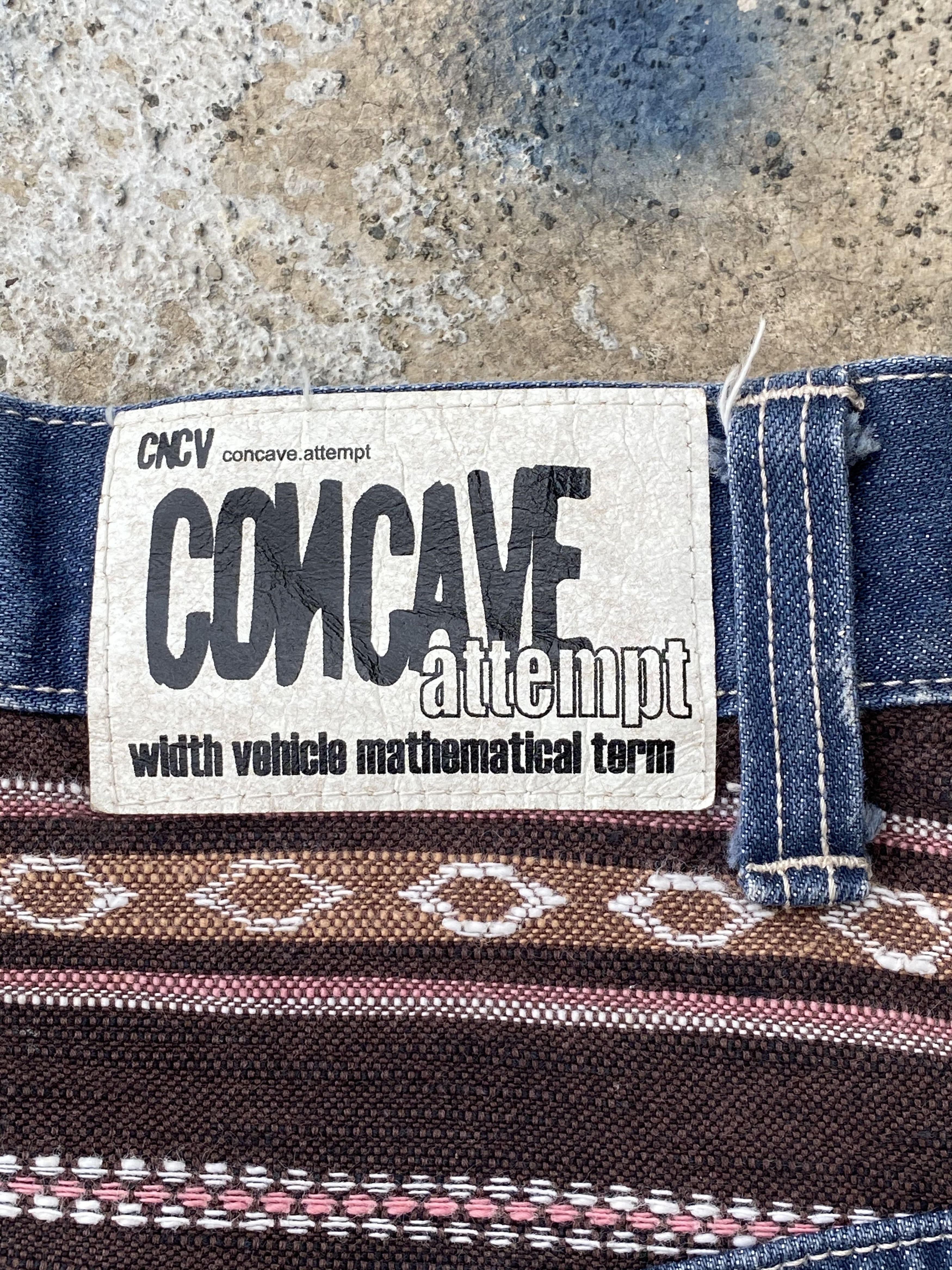 Japanese Brand × Vintage Concave Attempt Patchwork Arts Denim Size US 32 / EU 48 - 12 Thumbnail