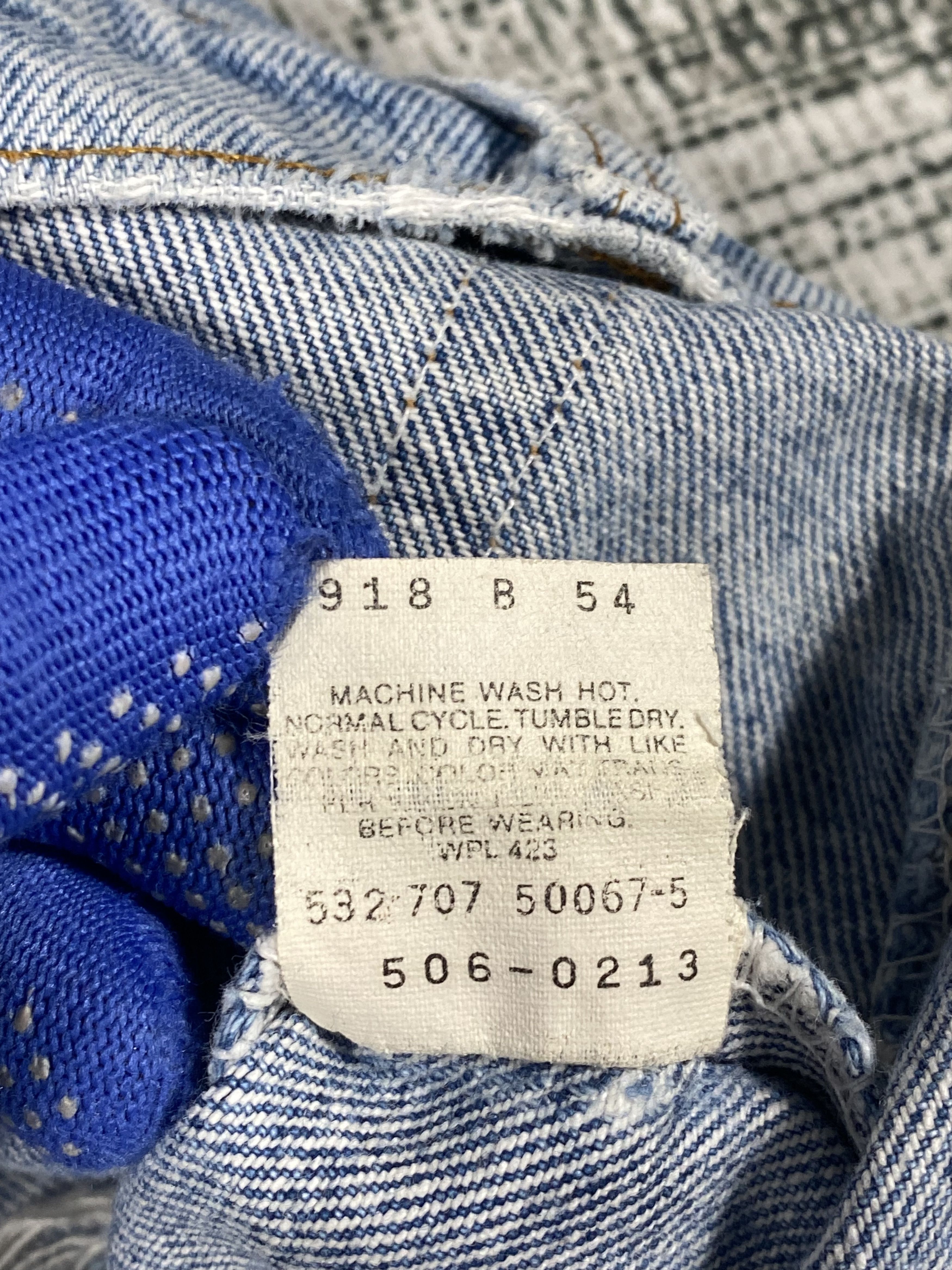 Levi's × Vintage Vintage Levis 506 Single R Light Washed Distressed Denim Size US 30 / EU 46 - 9 Thumbnail