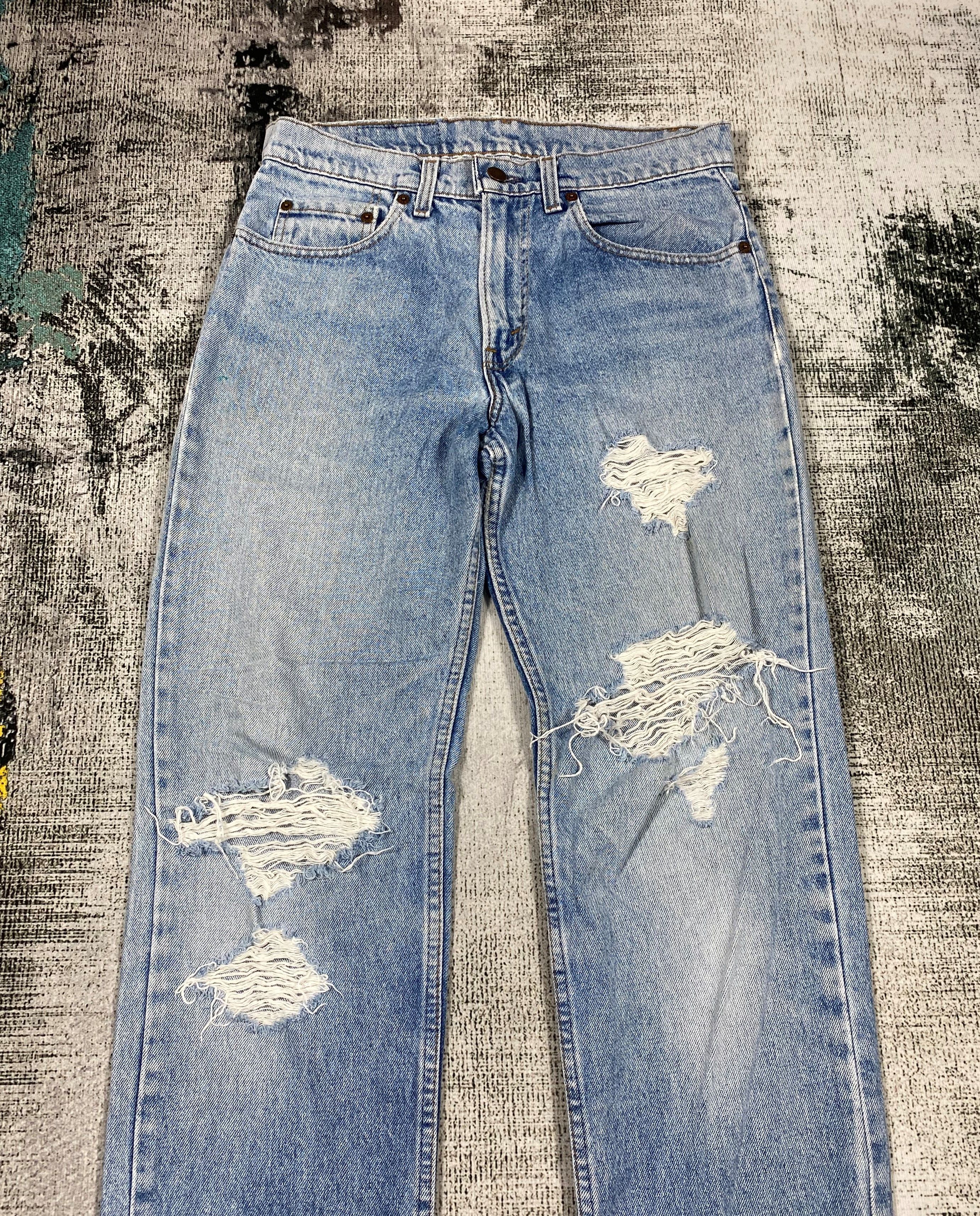 Levi's × Vintage Vintage Levis 506 Single R Light Washed Distressed Denim Size US 30 / EU 46 - 4 Thumbnail