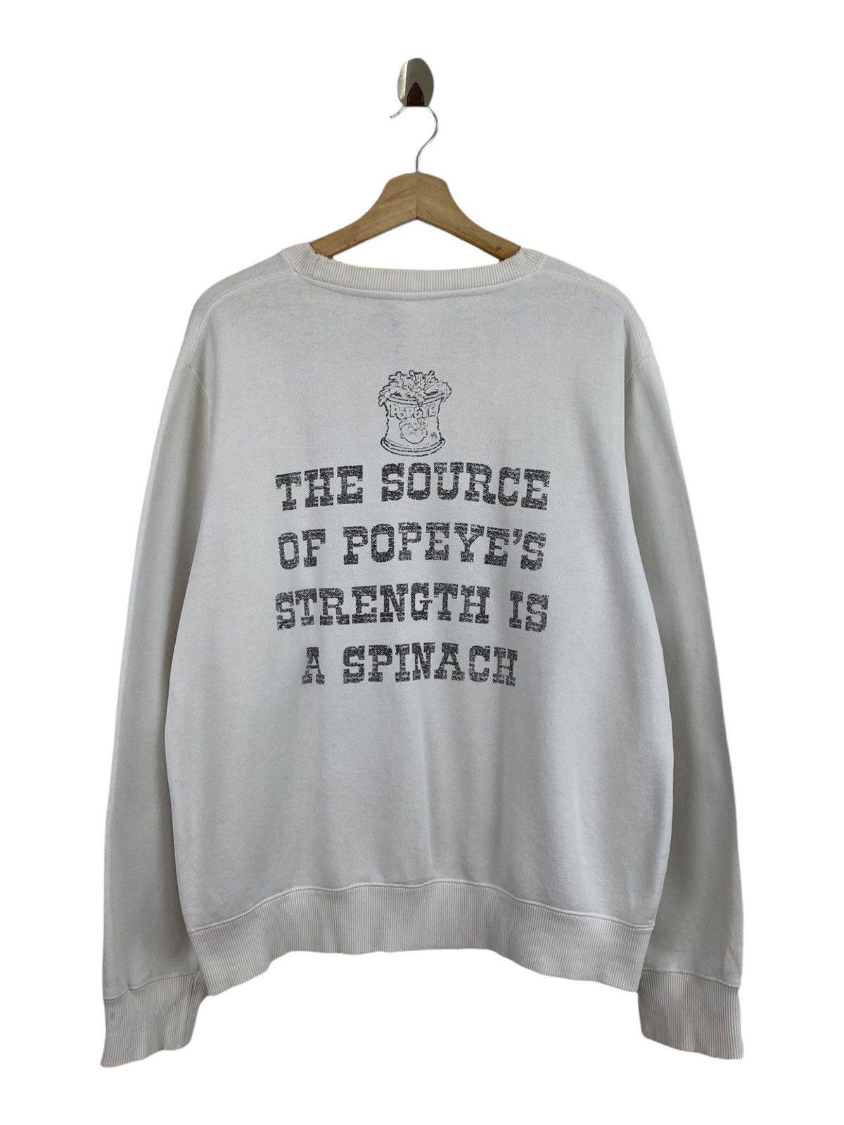Anime × Cartoon Network Vibtage Popeye sweatshirt Size US XL / EU 56 / 4 - 2 Thumbnail
