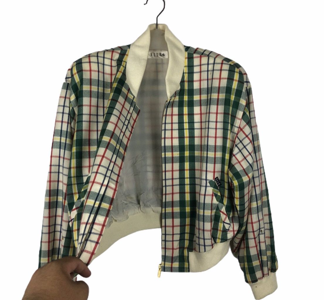 Japanese Brand Cropped Bomber Jacket Elle Sport Size US M / EU 48-50 / 2 - 1 Thumbnail