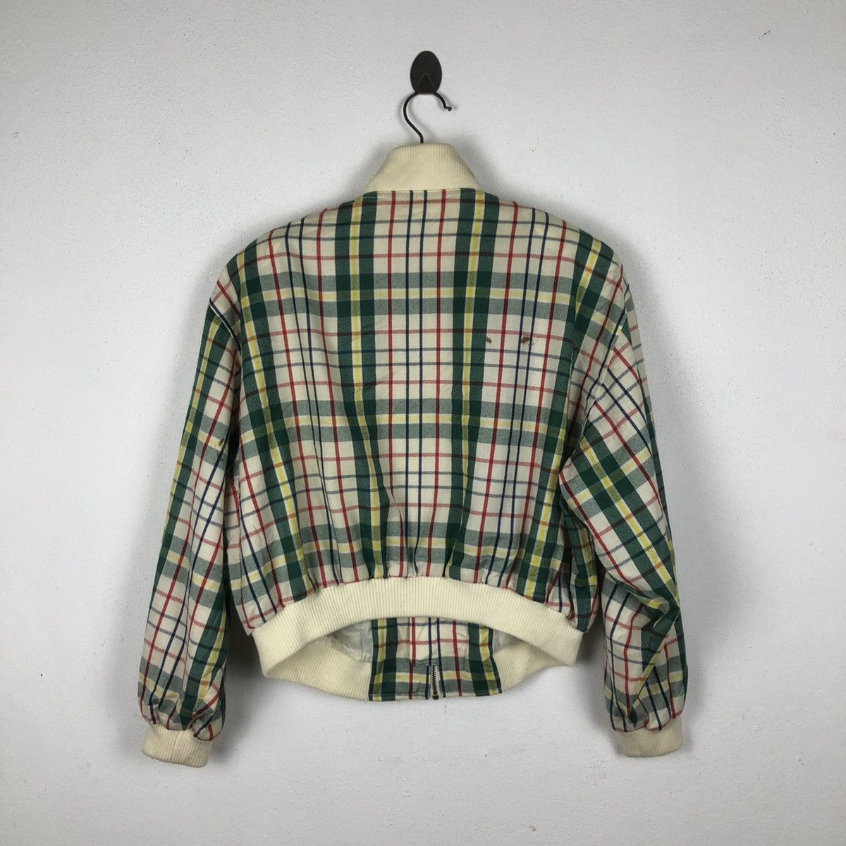 Japanese Brand Cropped Bomber Jacket Elle Sport Size US M / EU 48-50 / 2 - 8 Thumbnail