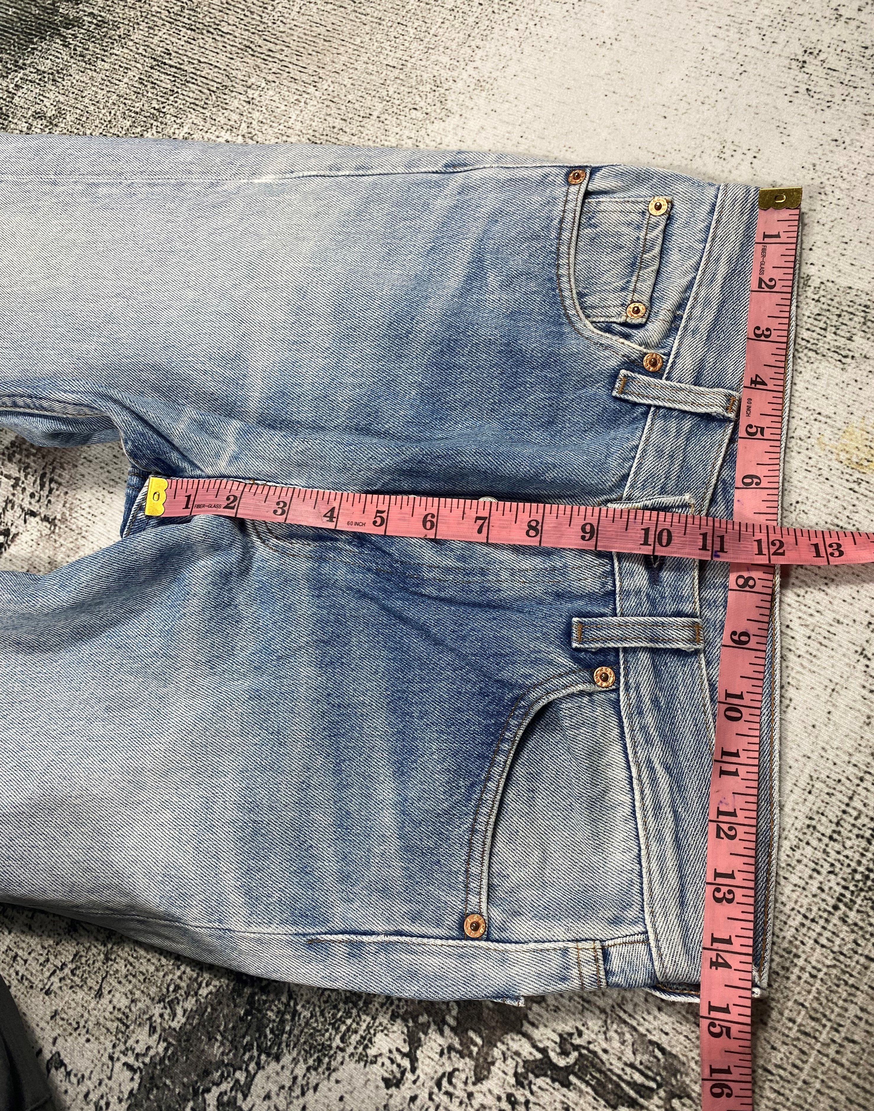 Levi's Vintage Clothing RARE🔥Vintage 90s Levis 501 Faded Washed Denim USA Size US 29 - 12 Thumbnail