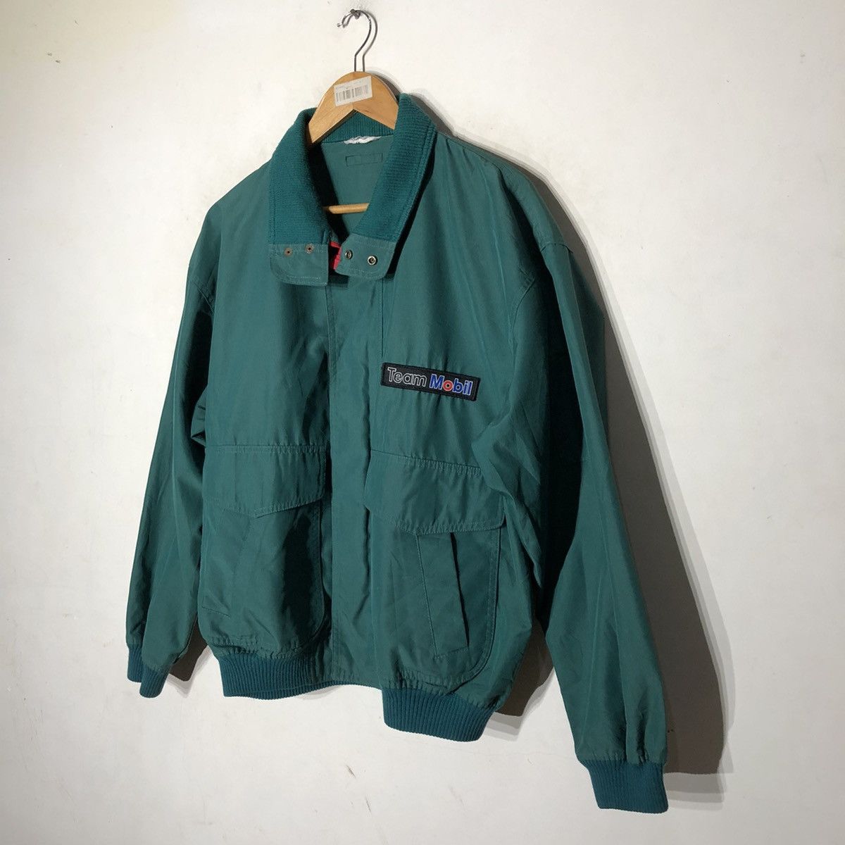 Japanese Brand × Vintage VINTAGE TEAM MOBILE BOMBER JACKET Size US M / EU 48-50 / 2 - 2 Thumbnail