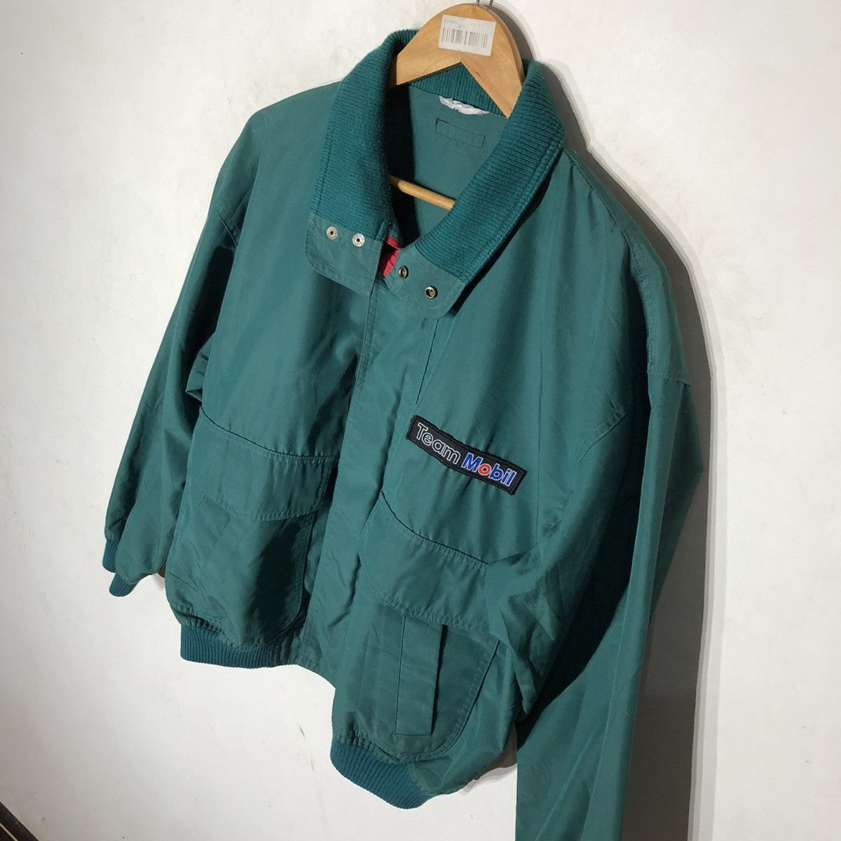 Japanese Brand × Vintage VINTAGE TEAM MOBILE BOMBER JACKET Size US M / EU 48-50 / 2 - 3 Thumbnail