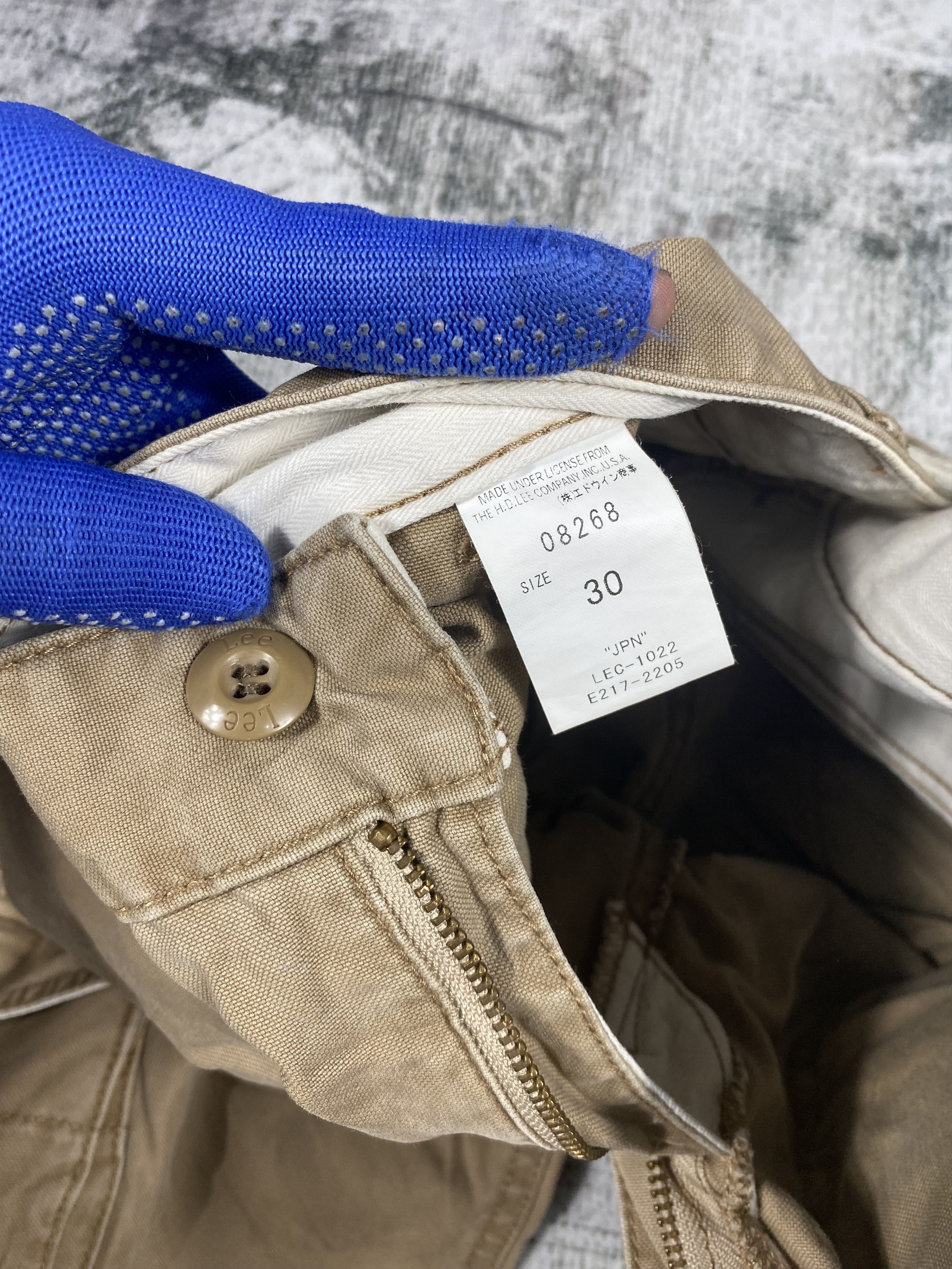 Lee Lee Union Made Utility Tactical 14 Pocket Cargo Pants Size US 30 / EU 46 - 8 Thumbnail