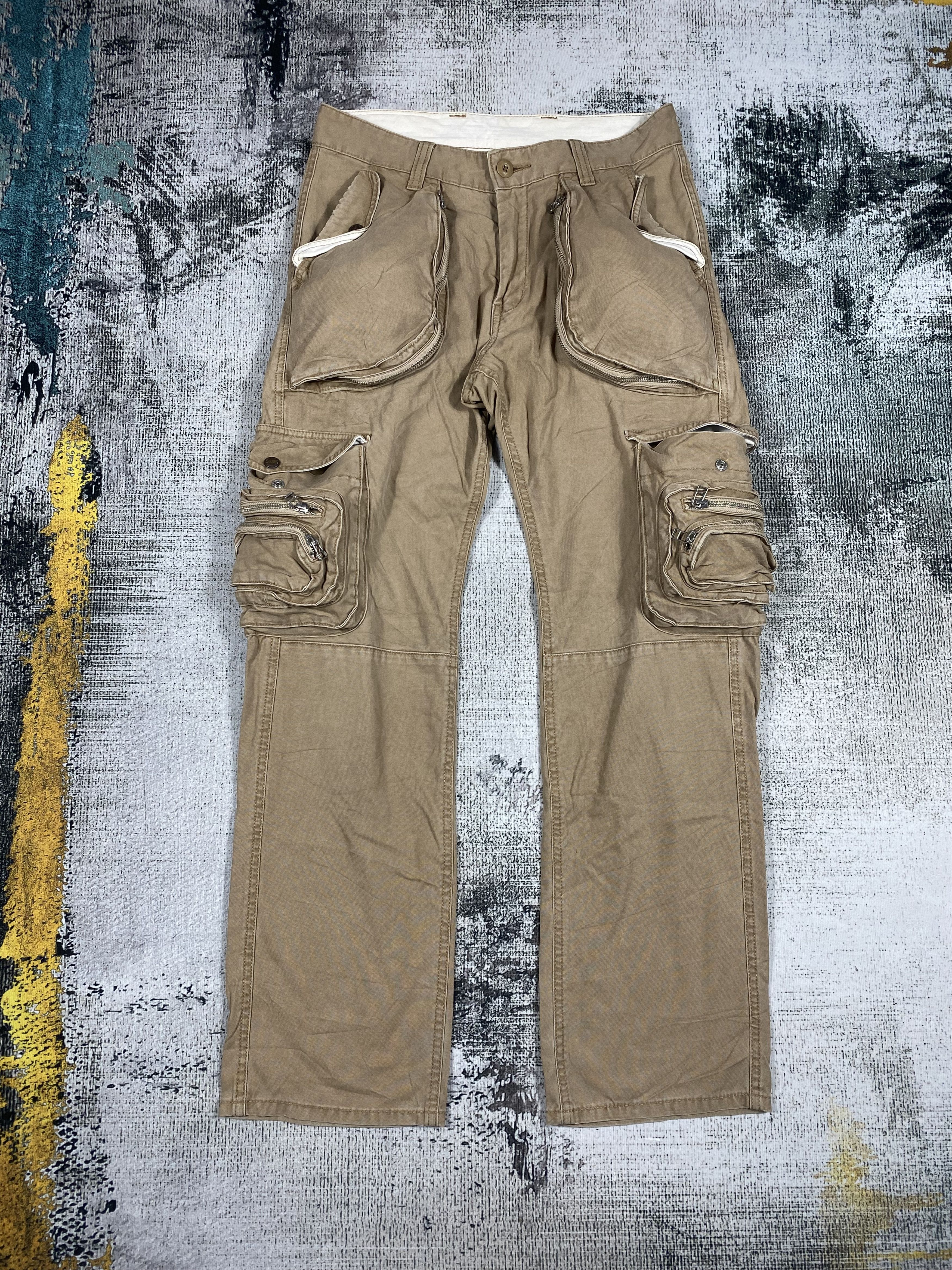 Lee Lee Union Made Utility Tactical 14 Pocket Cargo Pants Size US 30 / EU 46 - 1 Thumbnail