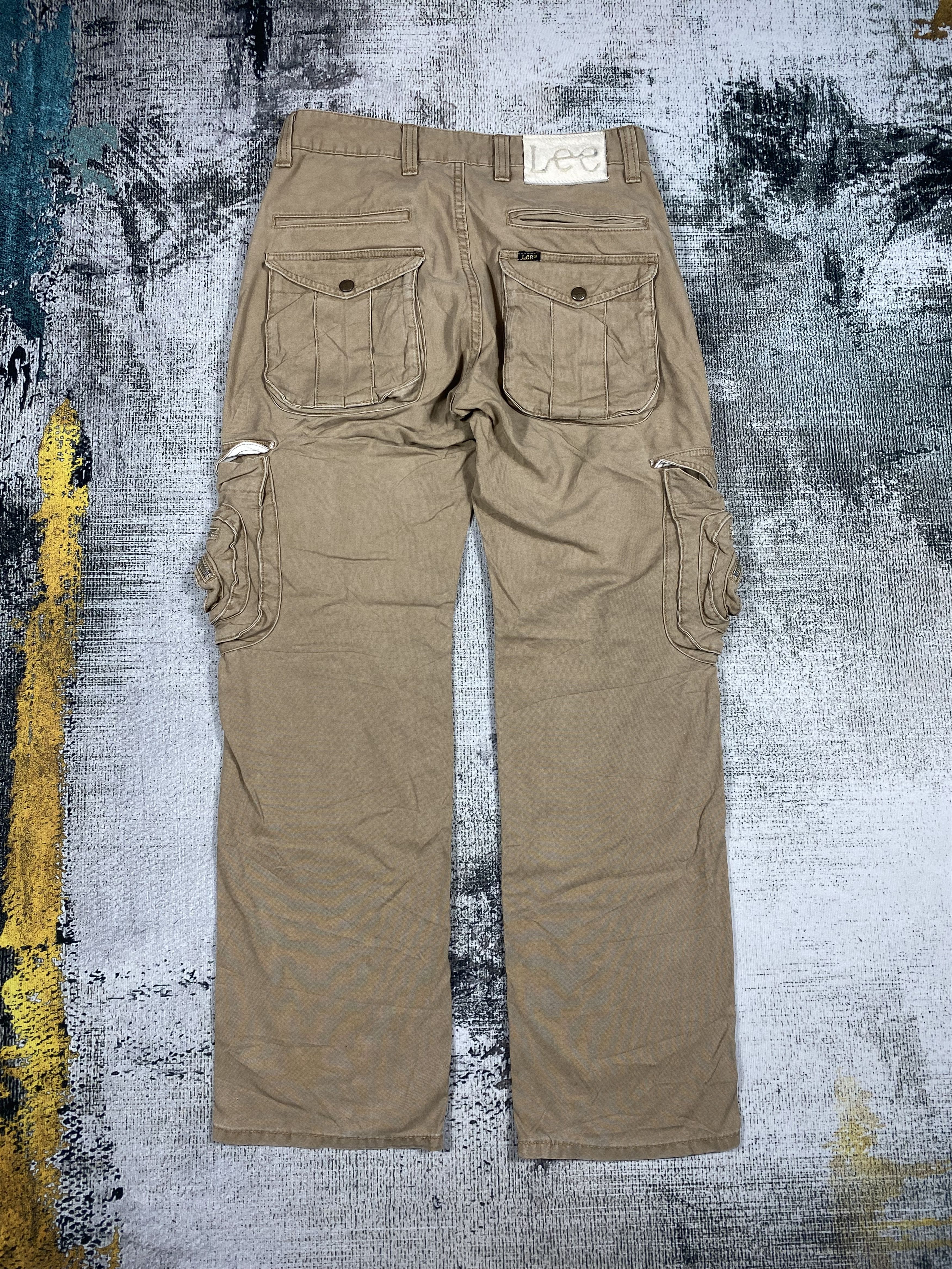Lee Lee Union Made Utility Tactical 14 Pocket Cargo Pants Size US 30 / EU 46 - 2 Thumbnail