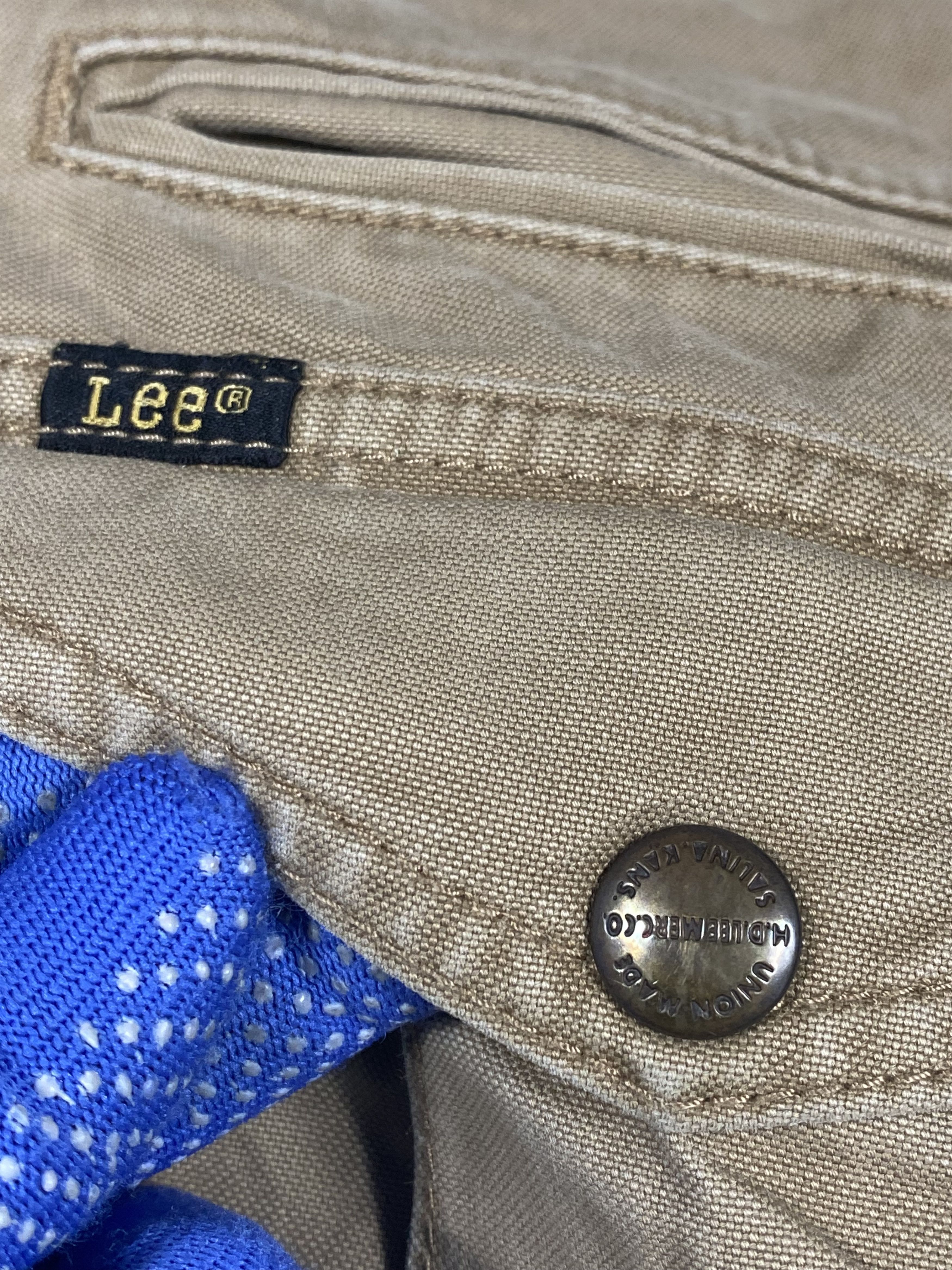 Lee Lee Union Made Utility Tactical 14 Pocket Cargo Pants Size US 30 / EU 46 - 3 Thumbnail