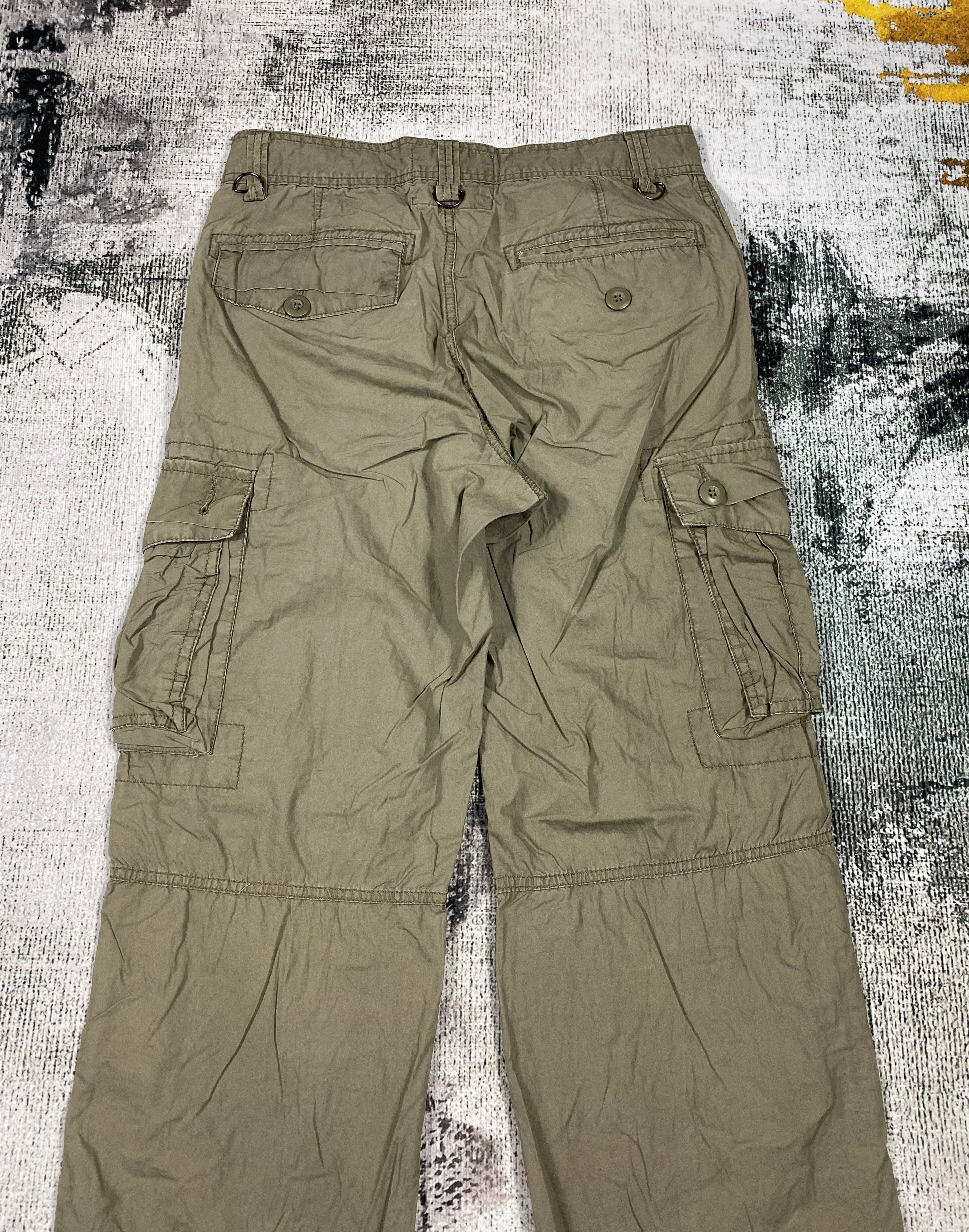 Japanese Brand × Vintage Japanese Light Tactical Cargo Pants Multi Pocket Bondage Size US 30 / EU 46 - 8 Thumbnail