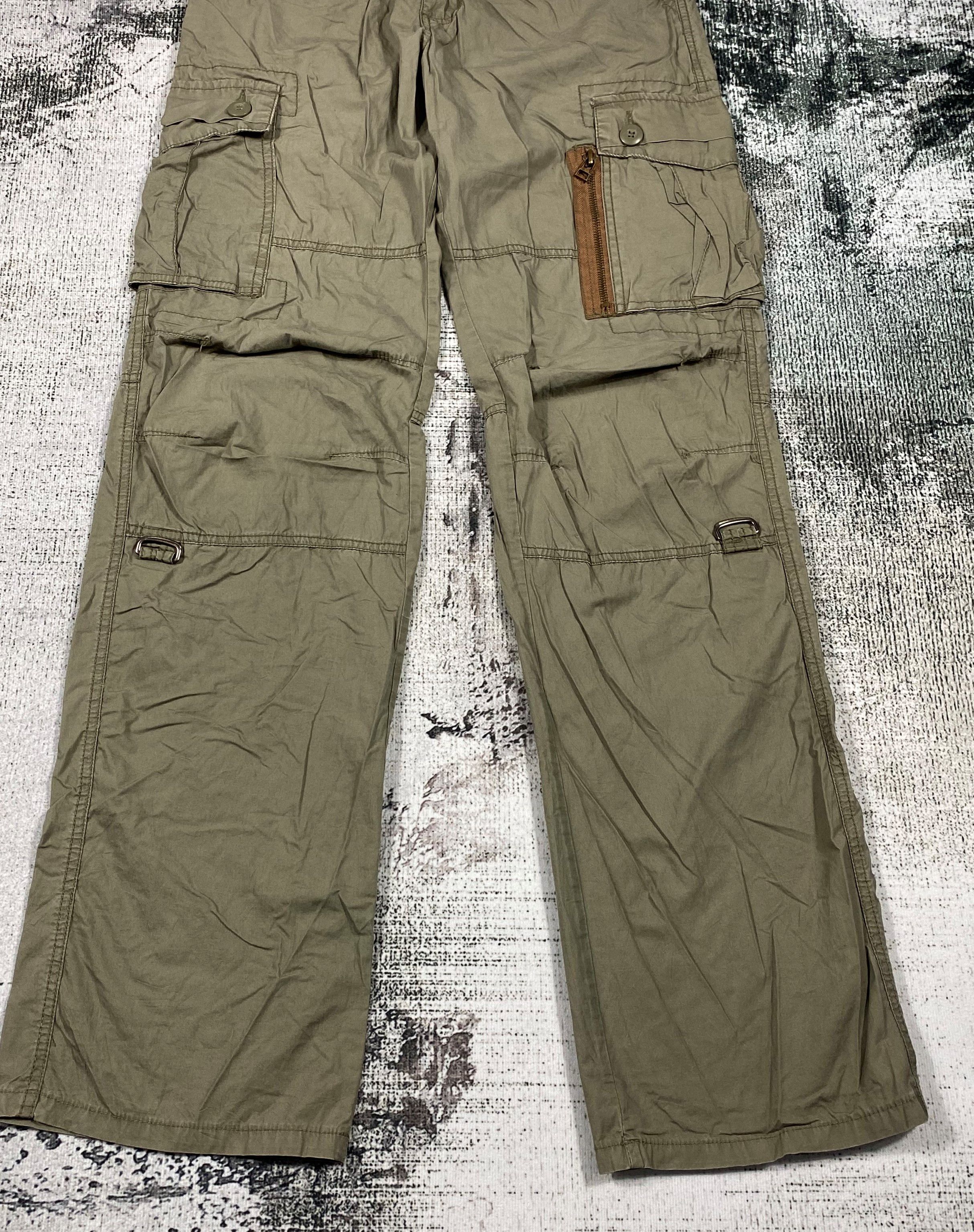 Japanese Brand × Vintage Japanese Light Tactical Cargo Pants Multi Pocket Bondage Size US 30 / EU 46 - 4 Thumbnail