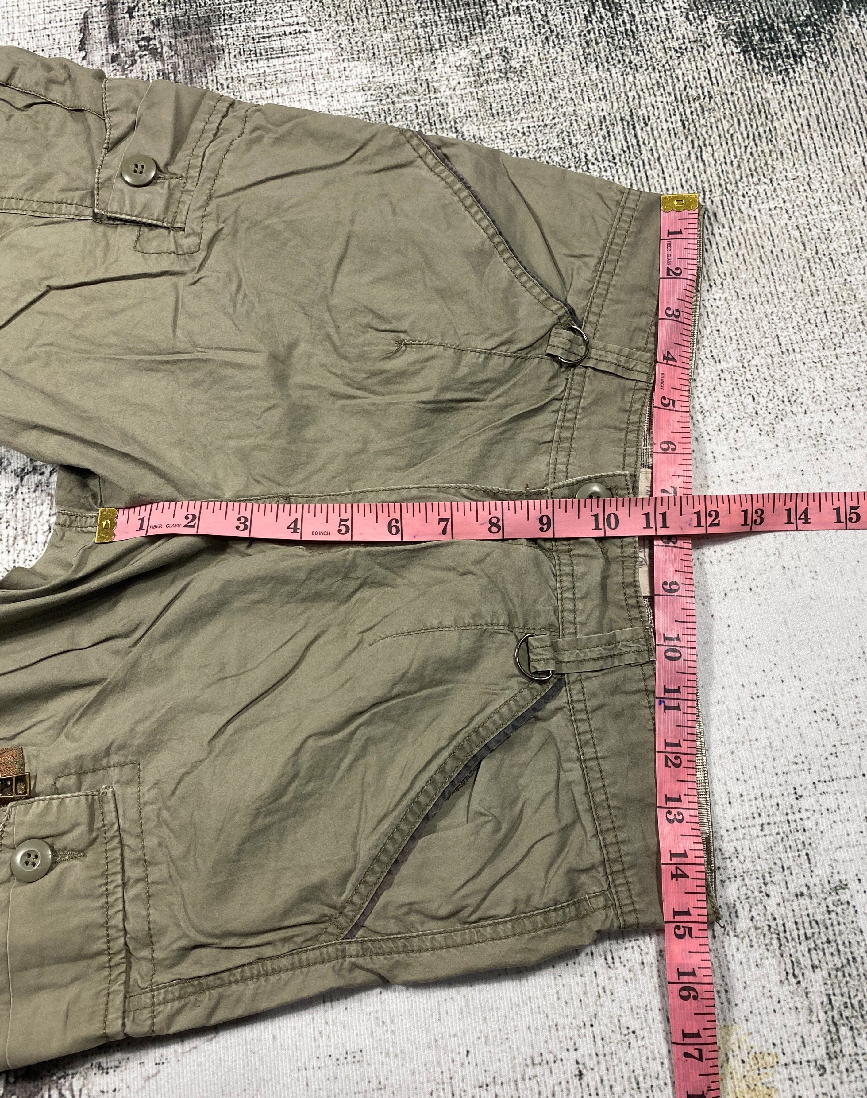 Japanese Brand × Vintage Japanese Light Tactical Cargo Pants Multi Pocket Bondage Size US 30 / EU 46 - 11 Thumbnail