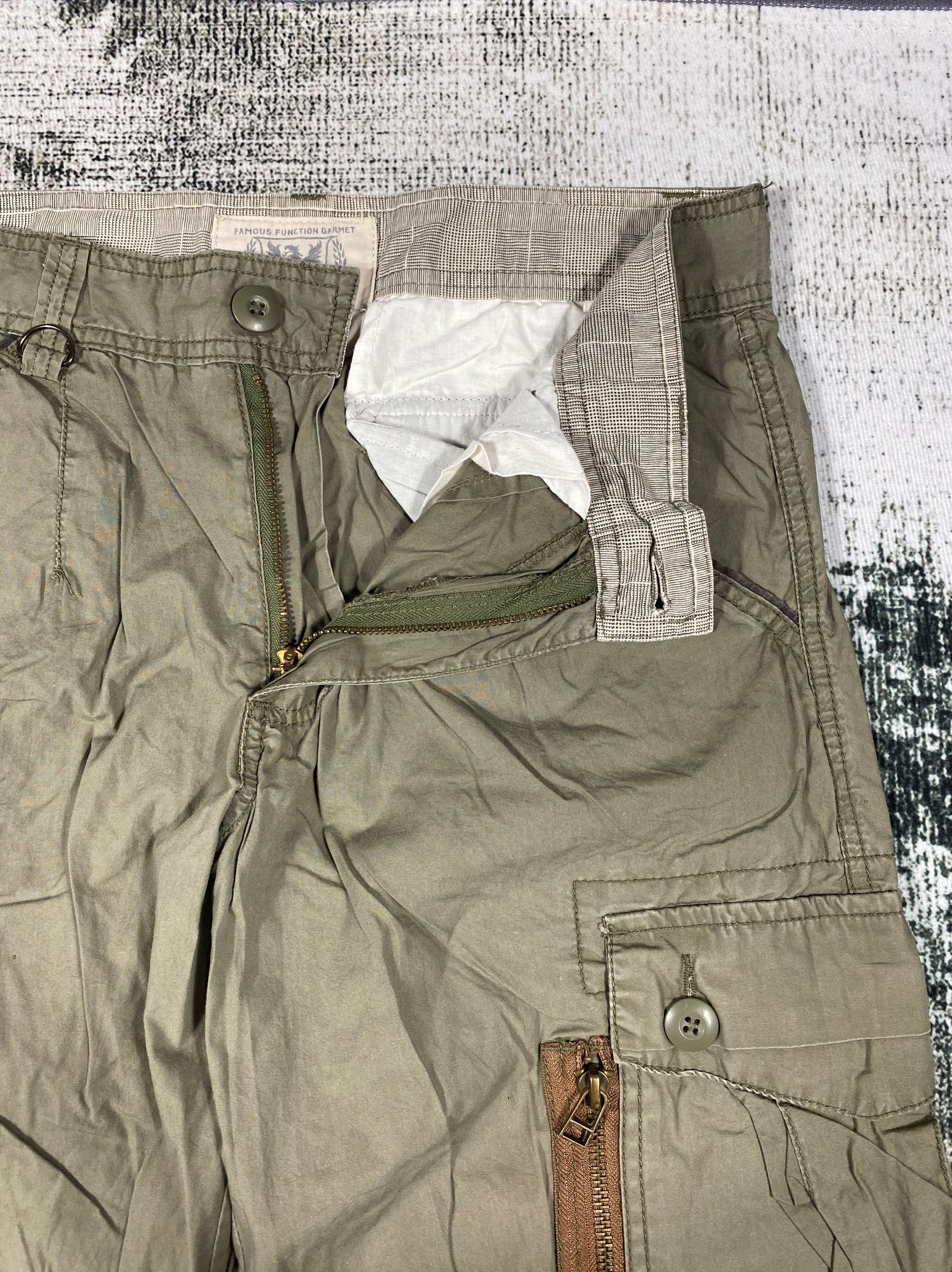 Japanese Brand × Vintage Japanese Light Tactical Cargo Pants Multi Pocket Bondage Size US 30 / EU 46 - 5 Thumbnail