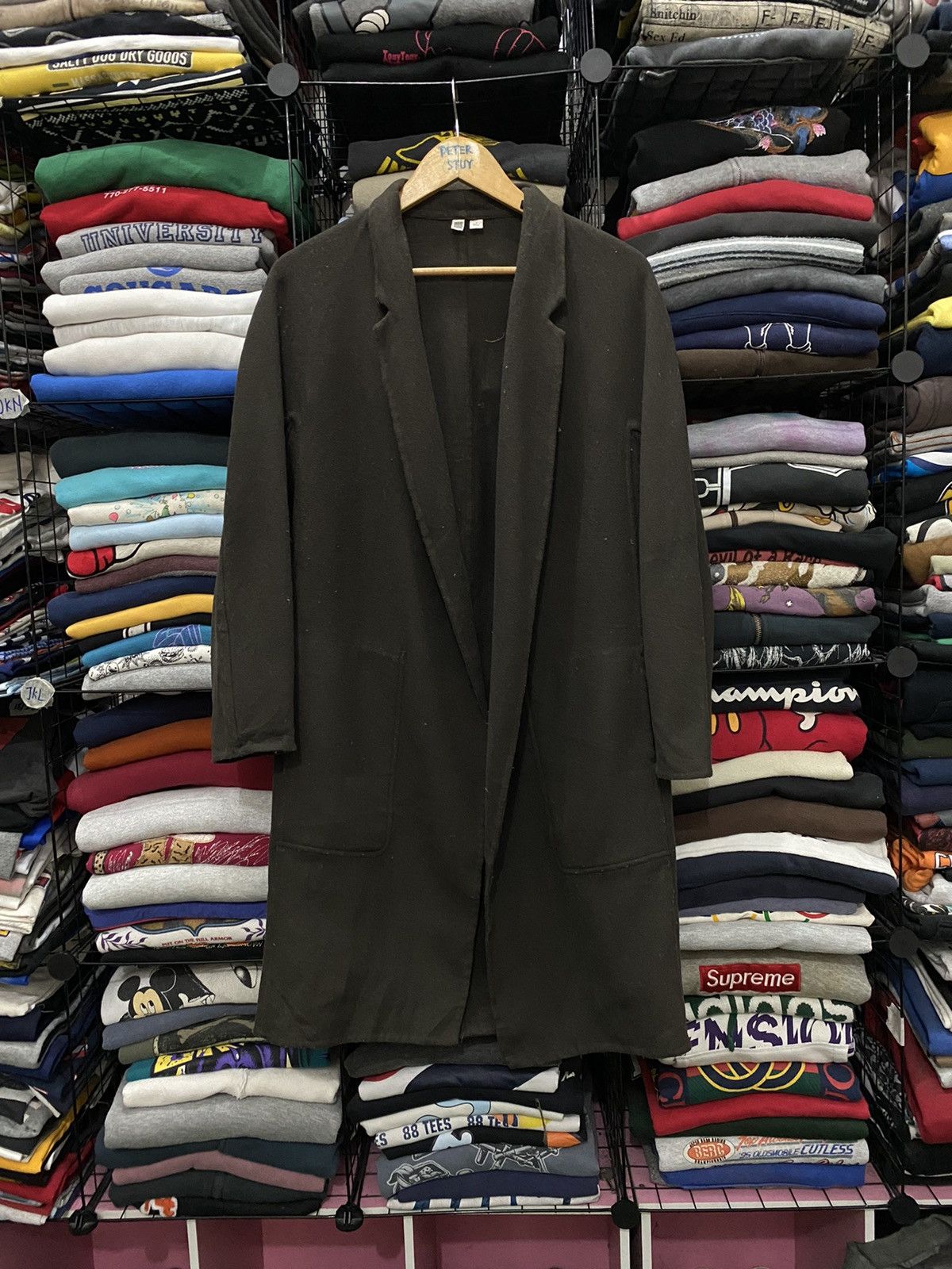 Undercover × Uniqlo UNIQLO UNDERCOVER LONG WOOL JACKET Size US S / EU 44-46 / 1 - 1 Thumbnail