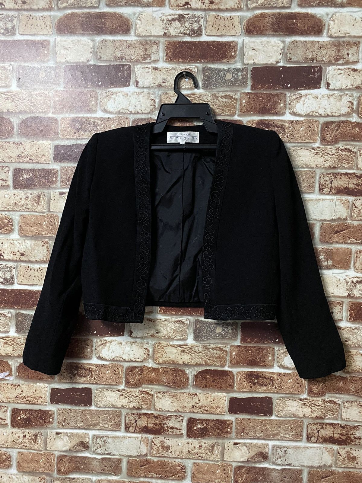 Givenchy GIVENCHY HI FORMAL SHORT CARDIGAN JACKET NICE DESIGN Size US S / EU 44-46 / 1 - 1 Thumbnail