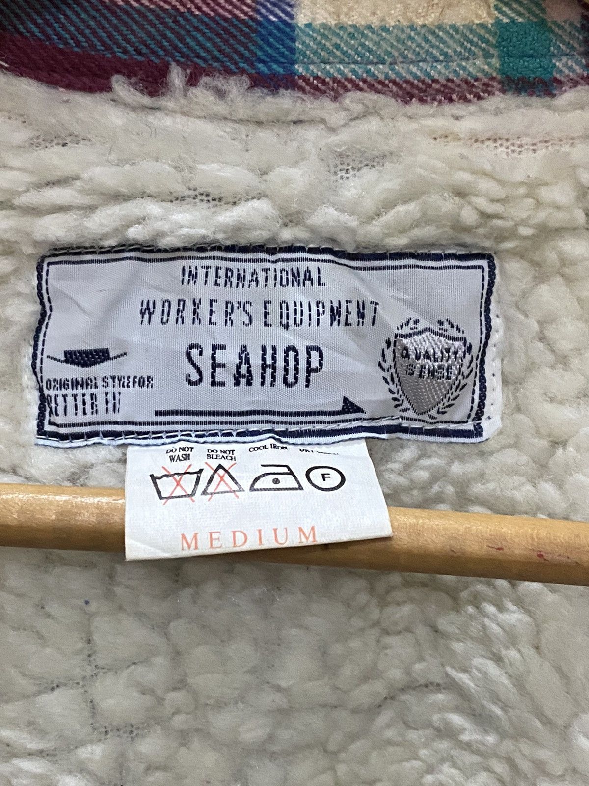Flannel × Vintage Vintage Seahop International Tartan Workers Equipment Size US M / EU 48-50 / 2 - 8 Thumbnail