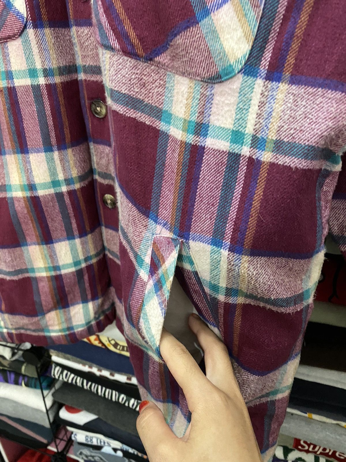 Flannel × Vintage Vintage Seahop International Tartan Workers Equipment Size US M / EU 48-50 / 2 - 6 Thumbnail