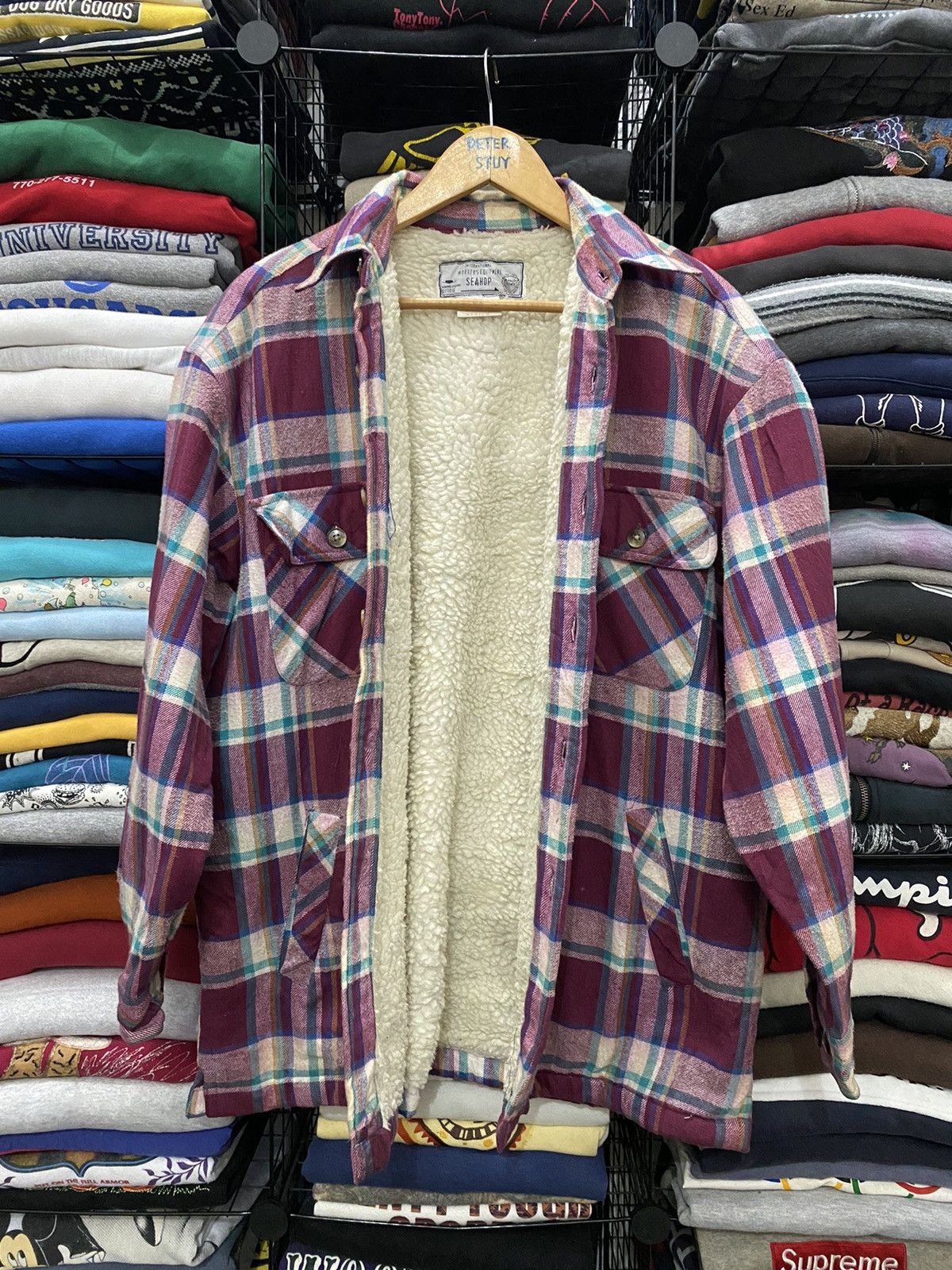 Flannel × Vintage Vintage Seahop International Tartan Workers Equipment Size US M / EU 48-50 / 2 - 5 Thumbnail