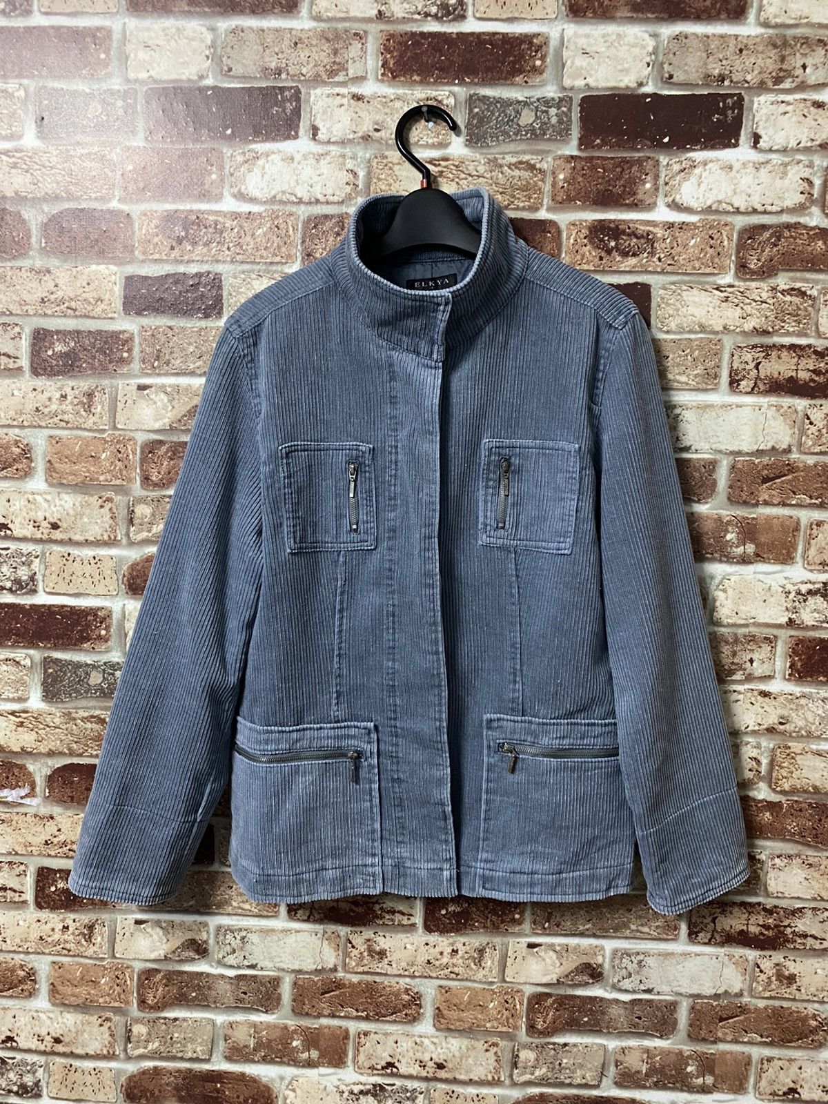 Japanese Brand ELKYA CORDUROY DUAL POCKET JACKET NICE STYLE Size US S / EU 44-46 / 1 - 2 Thumbnail