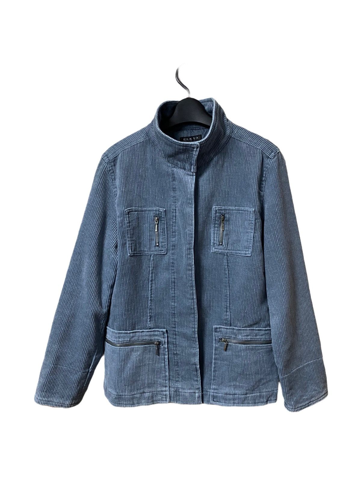 Japanese Brand ELKYA CORDUROY DUAL POCKET JACKET NICE STYLE Size US S / EU 44-46 / 1 - 1 Thumbnail