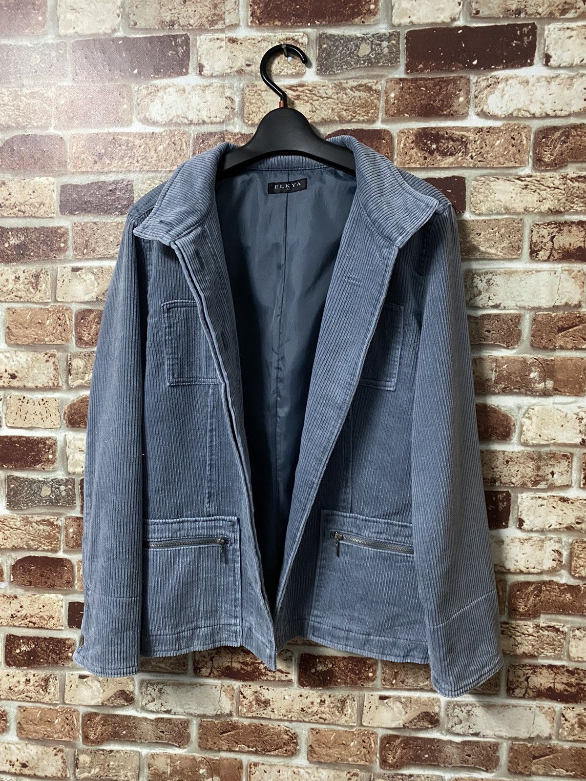Japanese Brand ELKYA CORDUROY DUAL POCKET JACKET NICE STYLE Size US S / EU 44-46 / 1 - 3 Thumbnail