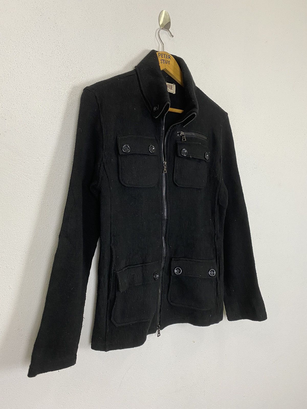 Japanese Brand K2 For Ever Knitwear zipper jacket Size US M / EU 48-50 / 2 - 4 Thumbnail