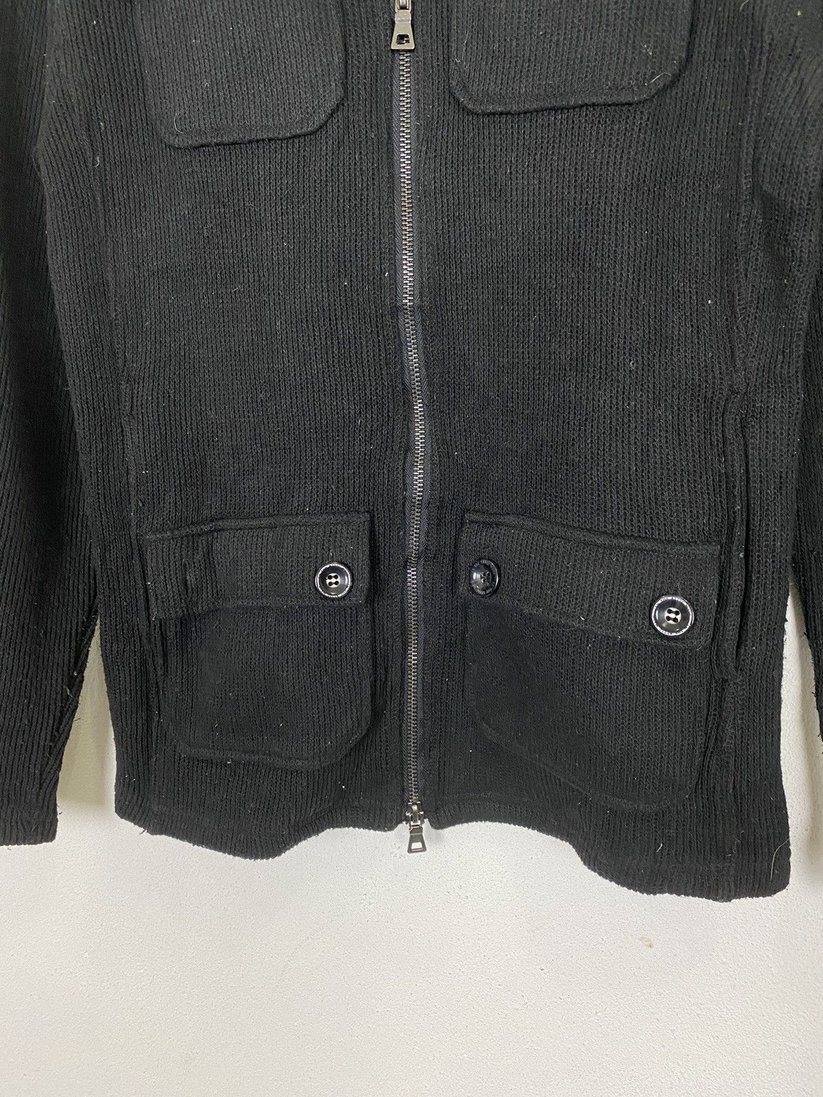 Japanese Brand K2 For Ever Knitwear zipper jacket Size US M / EU 48-50 / 2 - 6 Thumbnail