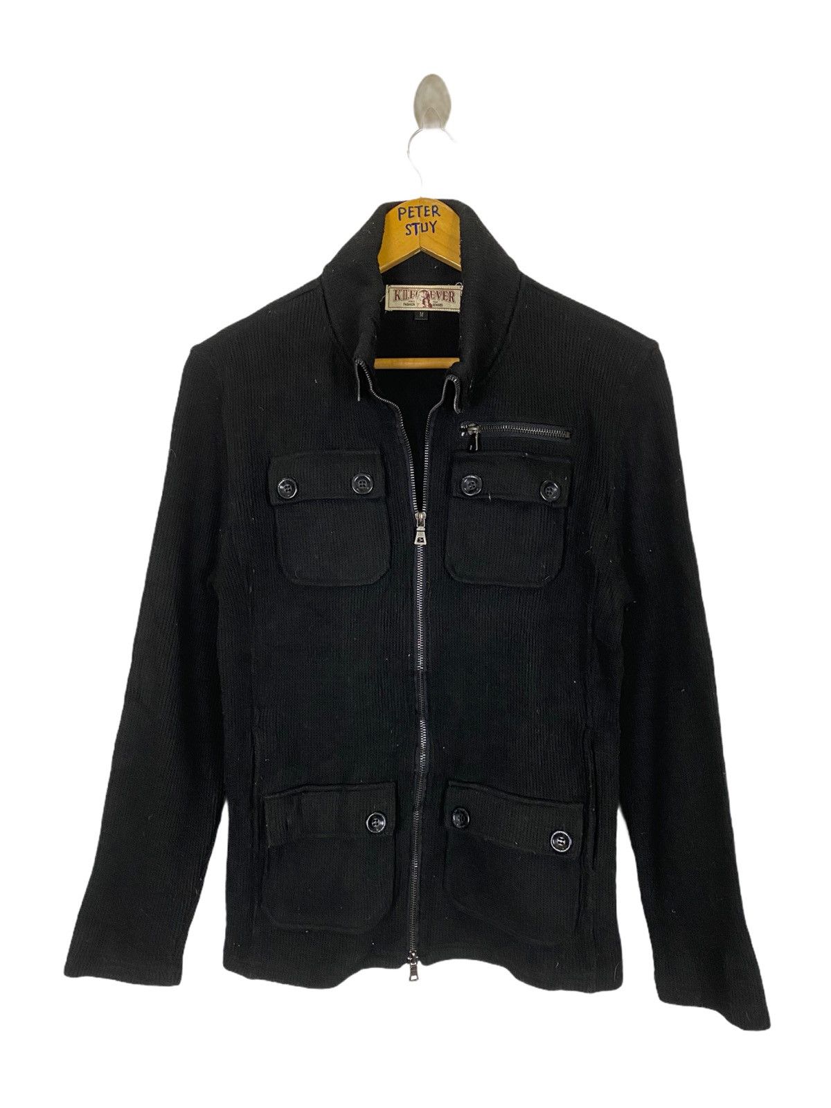 Japanese Brand K2 For Ever Knitwear zipper jacket Size US M / EU 48-50 / 2 - 1 Thumbnail