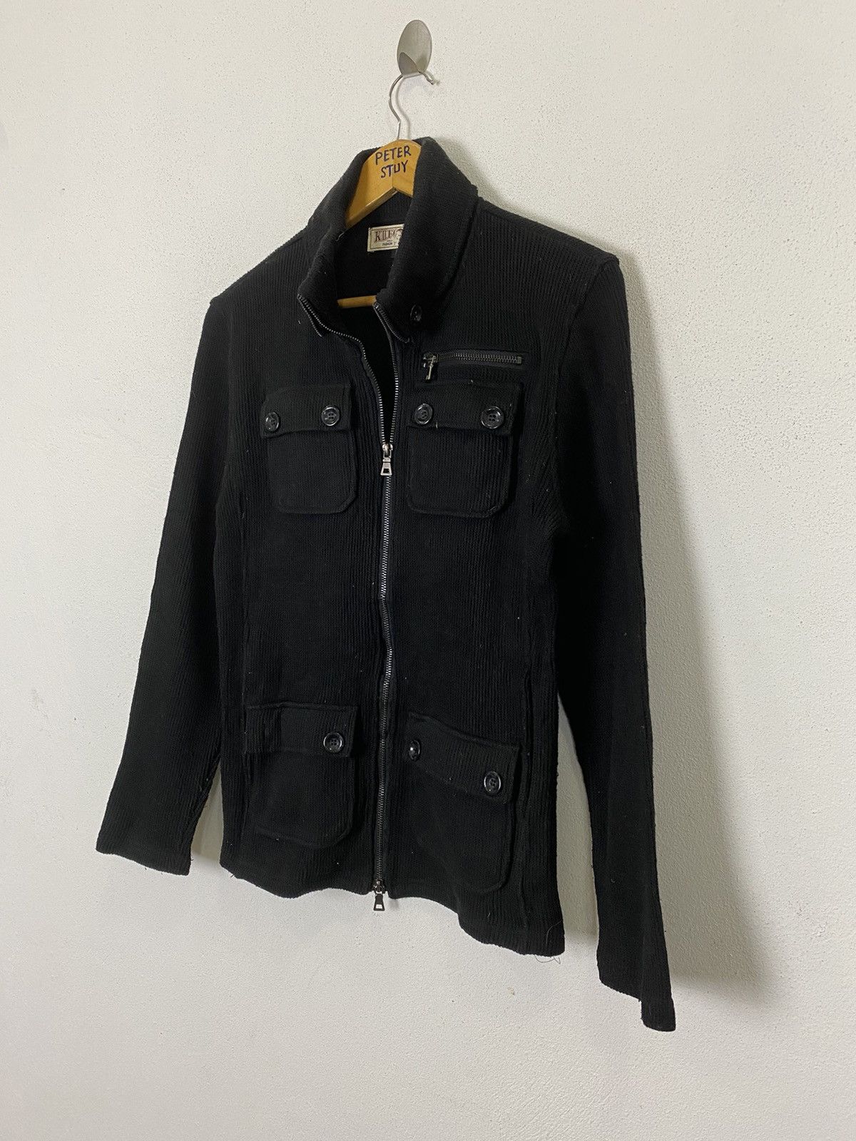 Japanese Brand K2 For Ever Knitwear zipper jacket Size US M / EU 48-50 / 2 - 3 Thumbnail