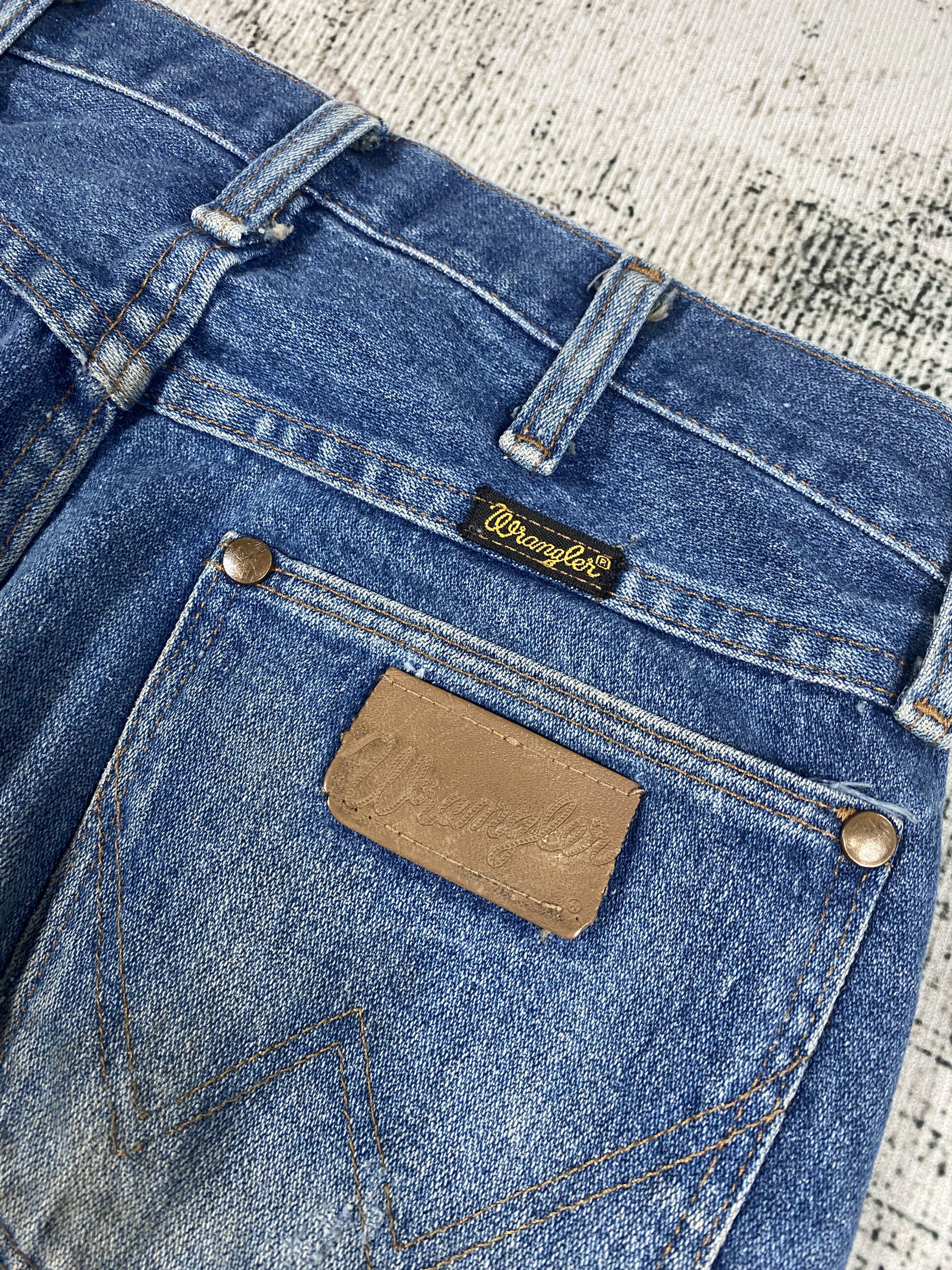 Wrangler RARE🔥Vintage Wrangler Ideal Zipper Painters Released Hem Size US 28 / EU 44 - 10 Thumbnail