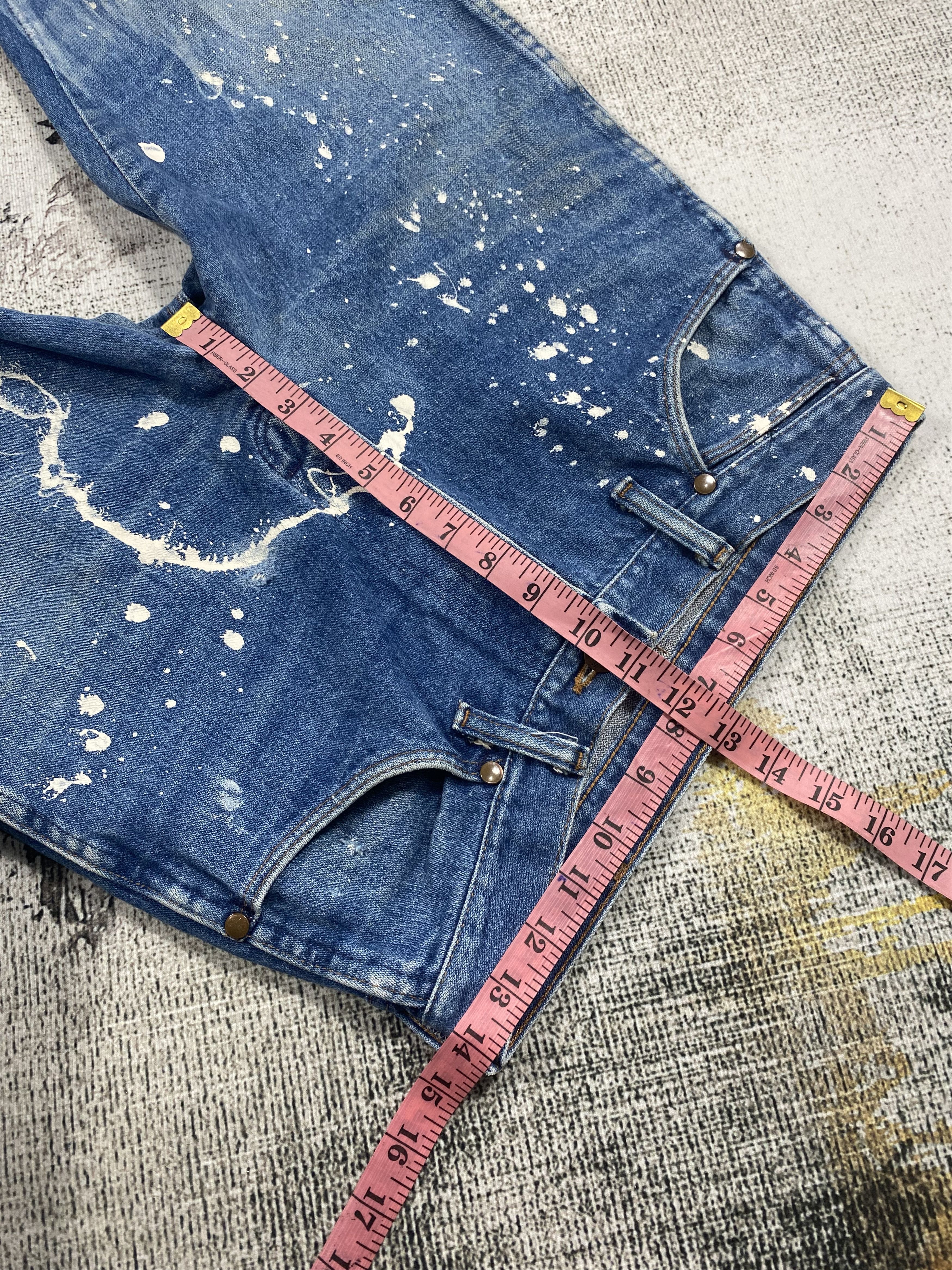 Wrangler RARE🔥Vintage Wrangler Ideal Zipper Painters Released Hem Size US 28 / EU 44 - 12 Thumbnail