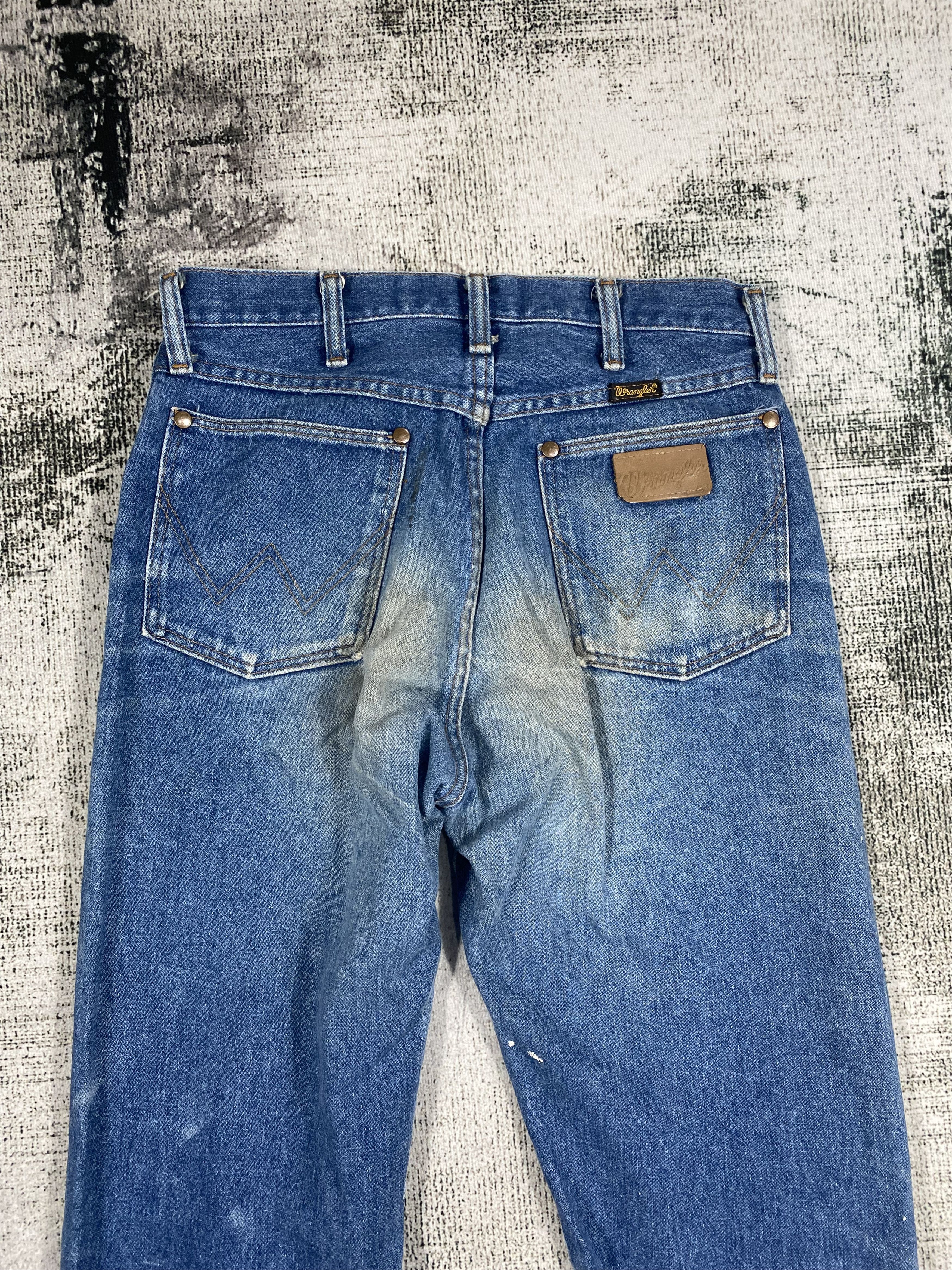Wrangler RARE🔥Vintage Wrangler Ideal Zipper Painters Released Hem Size US 28 / EU 44 - 9 Thumbnail