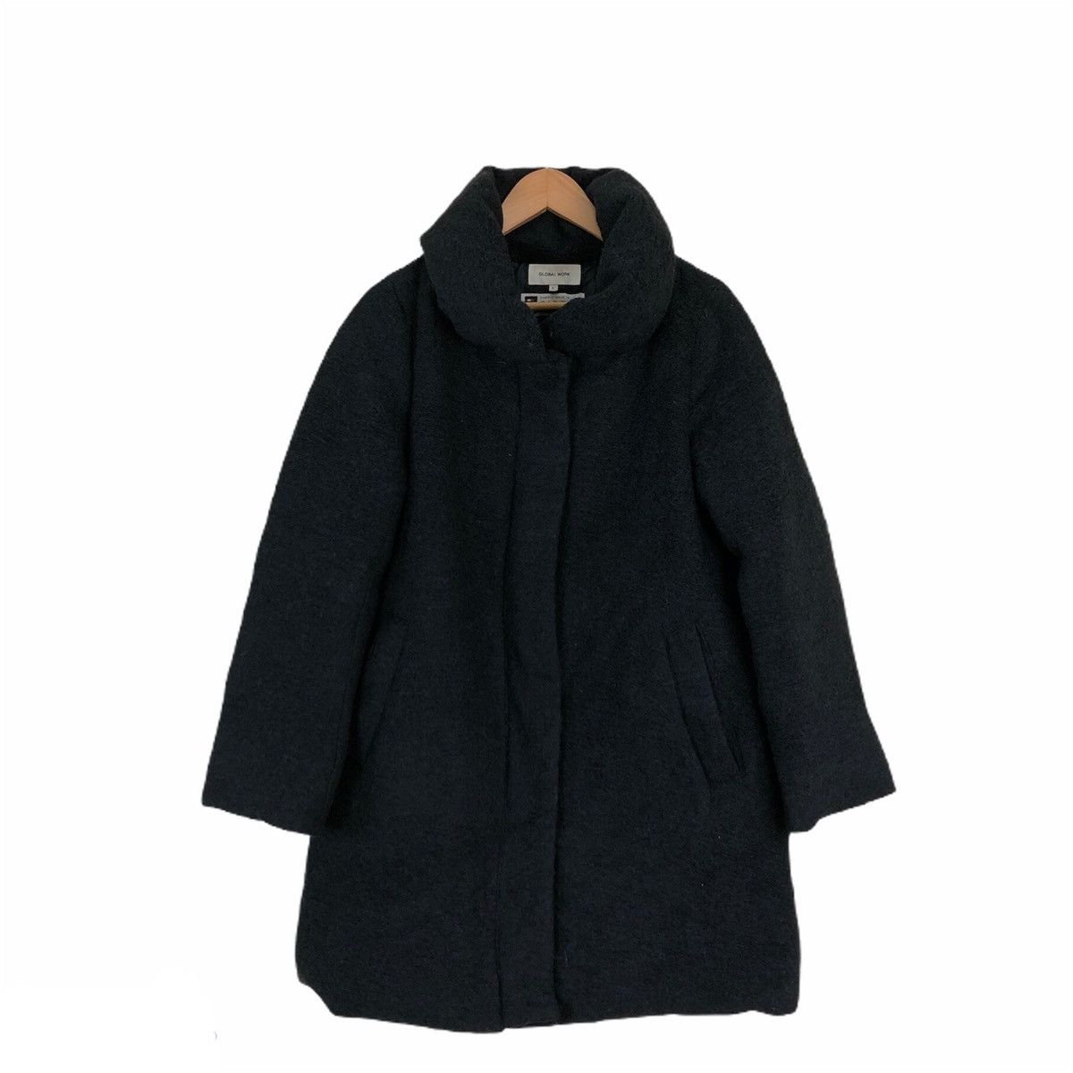 Japanese Brand Global Work Long Jacket Fabric Made in Italy Size US L / EU 52-54 / 3 - 1 Thumbnail