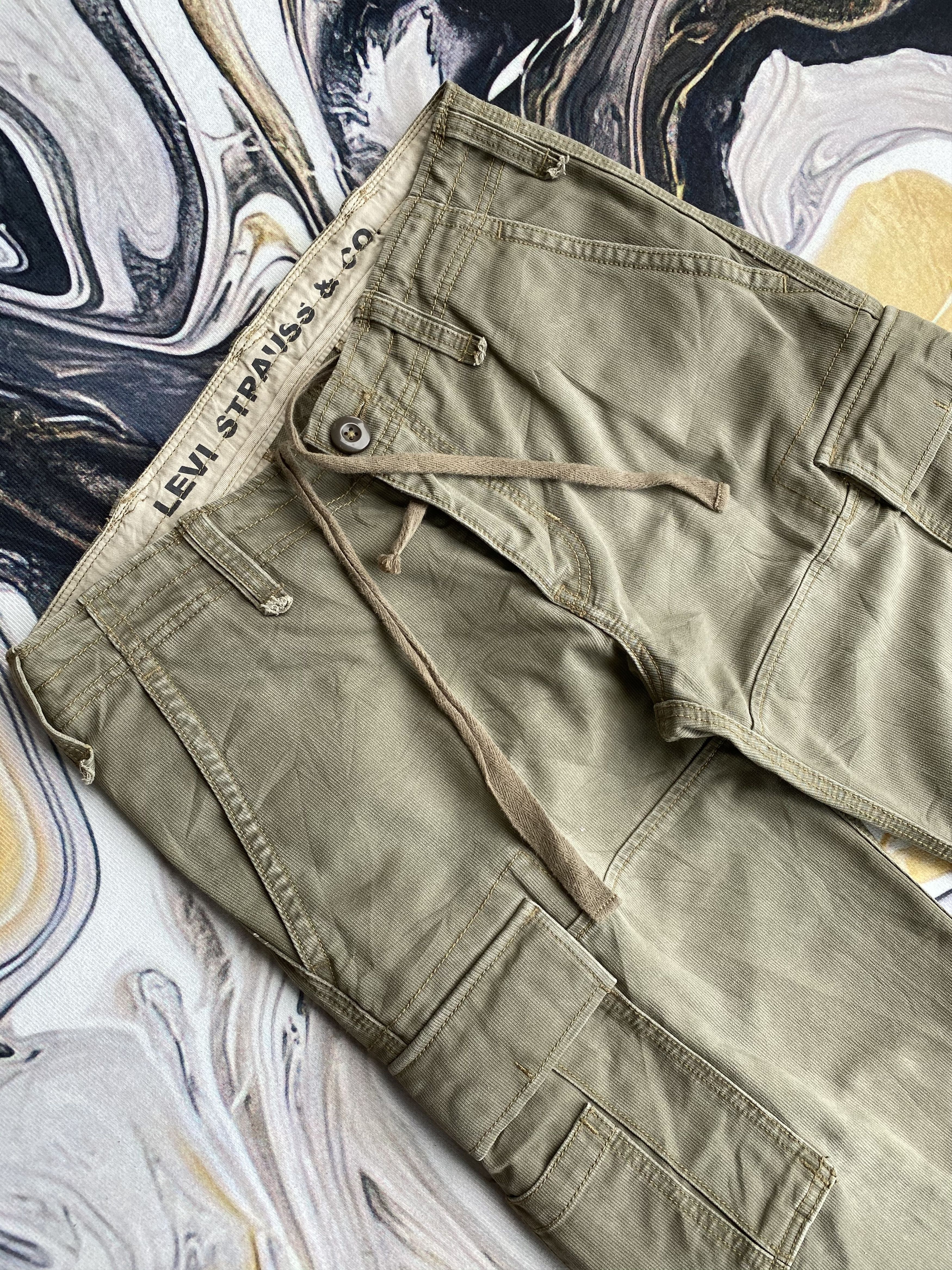 Levi's Vintage Clothing RARE🔥Levi's Tactical Cargo Pants Multi Pocket Bondage Pants Size US 34 / EU 50 - 6 Thumbnail
