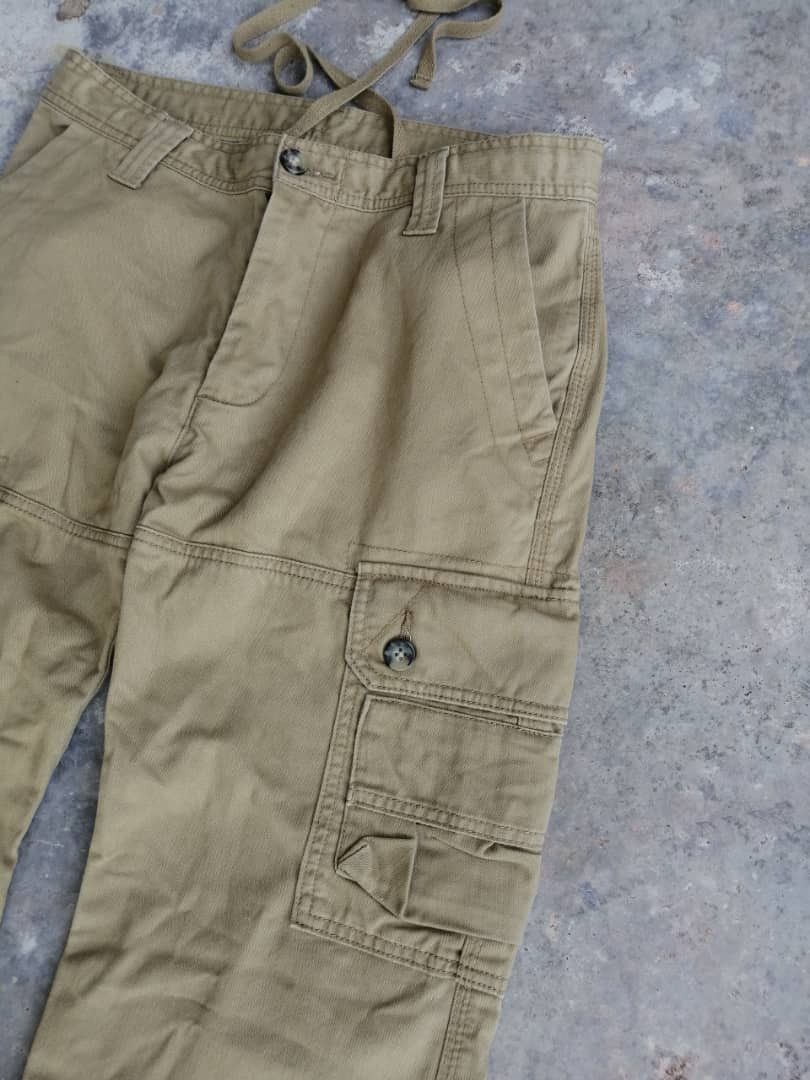 Japanese Brand Japanese Tactical Cargo Pants Multi Pocket Bondage Size US 31 - 4 Thumbnail