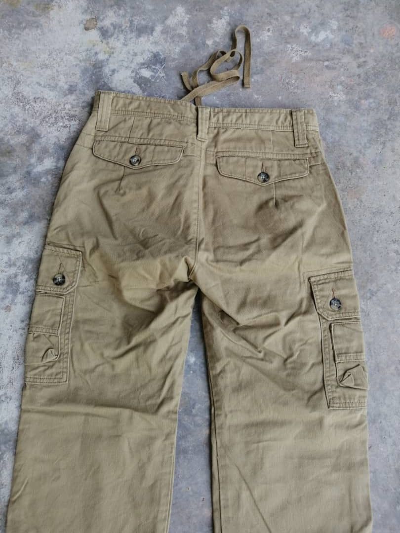 Japanese Brand Japanese Tactical Cargo Pants Multi Pocket Bondage Size US 31 - 5 Thumbnail