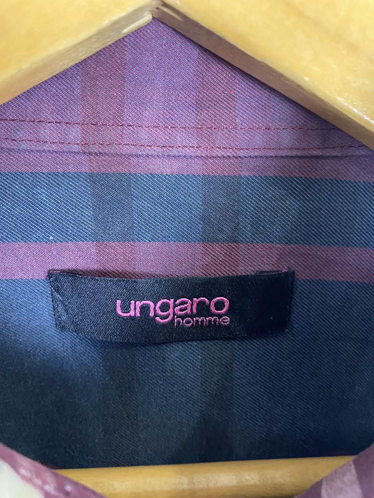 Flannel × Ungaro Paris Ungaro Homme Flannel Size US L / EU 52-54 / 3 - 6 Thumbnail