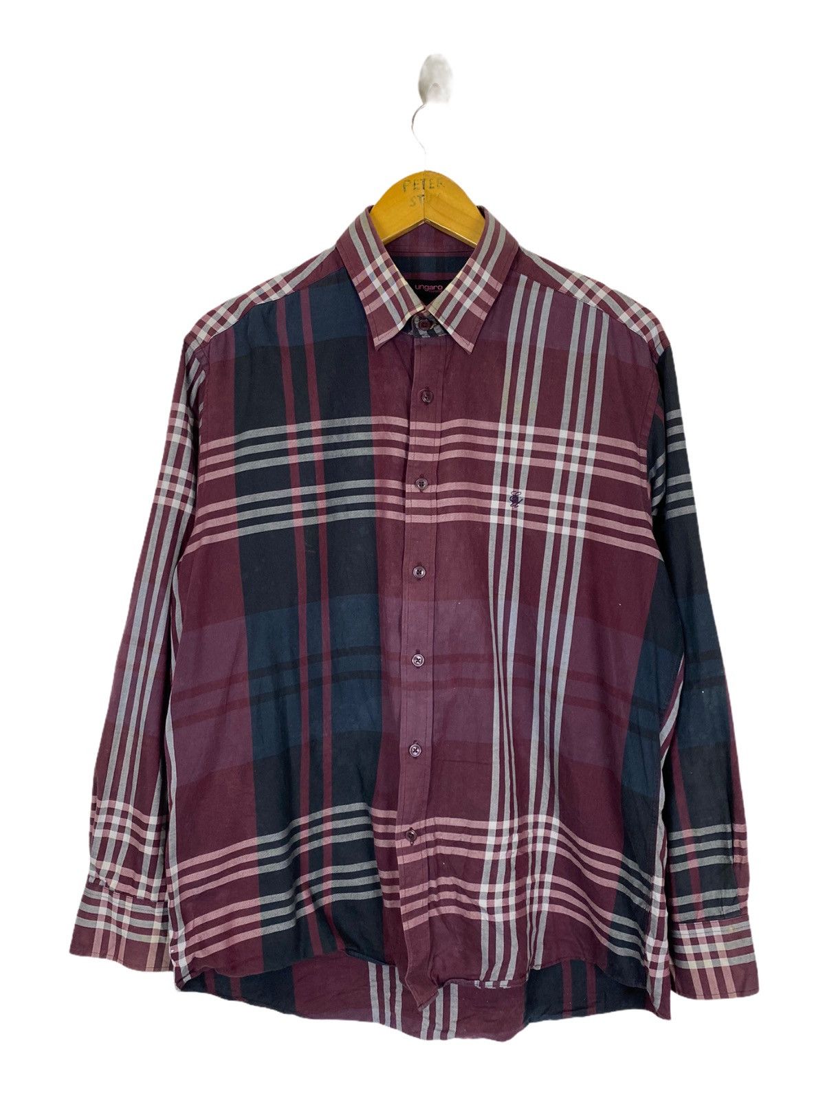 Flannel × Ungaro Paris Ungaro Homme Flannel Size US L / EU 52-54 / 3 - 1 Thumbnail