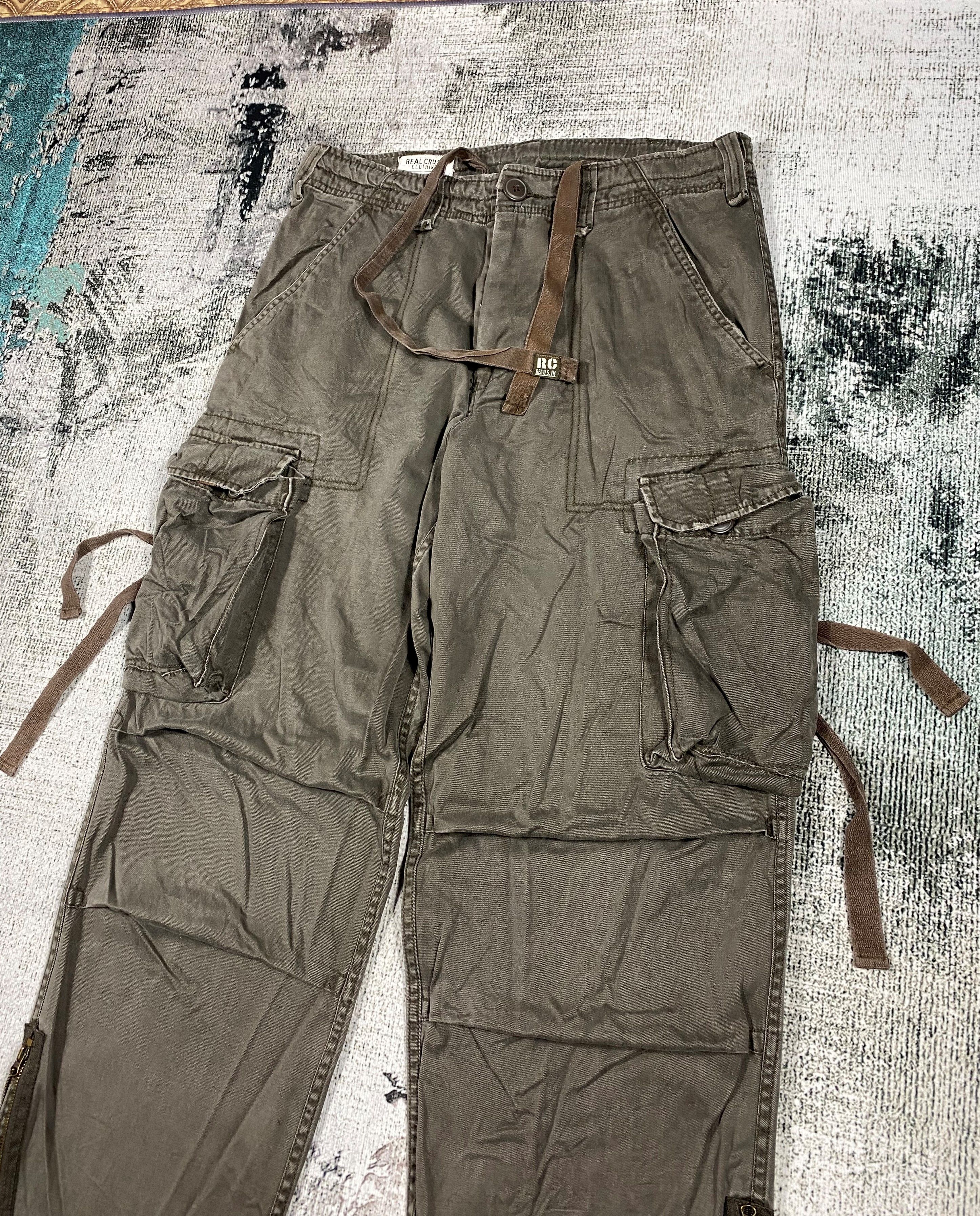 Japanese Brand × Vintage Real Crush Japanese Cargo Pants Multi Pocket Bondage Size US 30 / EU 46 - 5 Thumbnail
