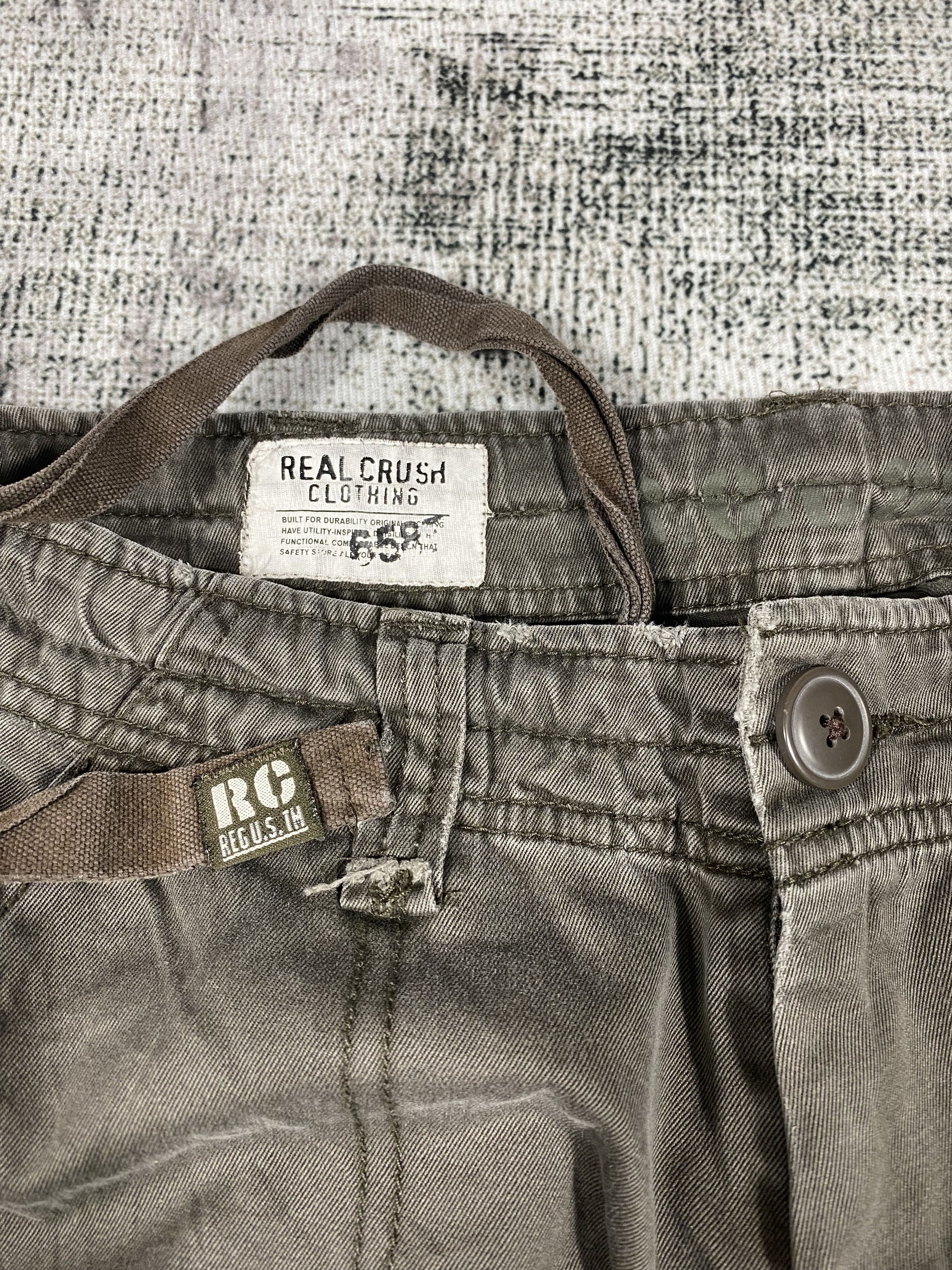 Japanese Brand × Vintage Real Crush Japanese Cargo Pants Multi Pocket Bondage Size US 30 / EU 46 - 7 Thumbnail