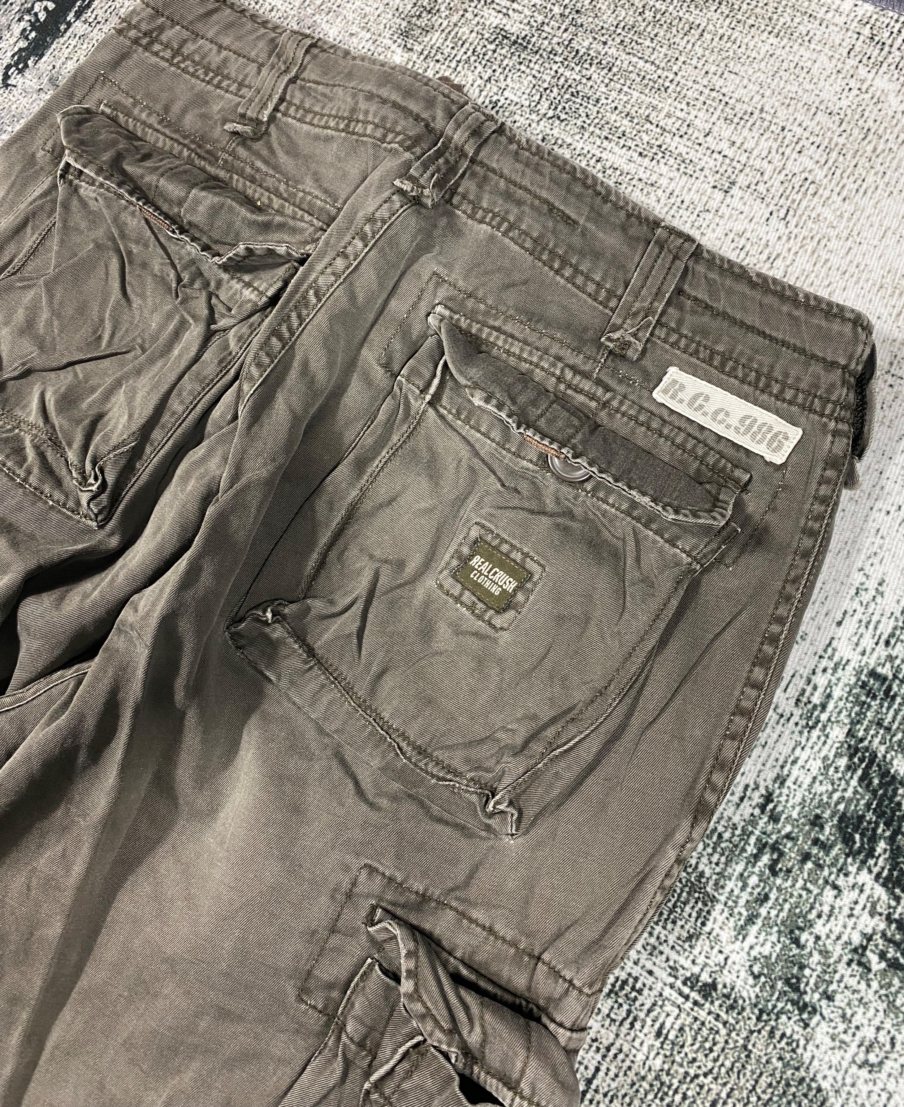 Japanese Brand × Vintage Real Crush Japanese Cargo Pants Multi Pocket Bondage Size US 30 / EU 46 - 11 Thumbnail